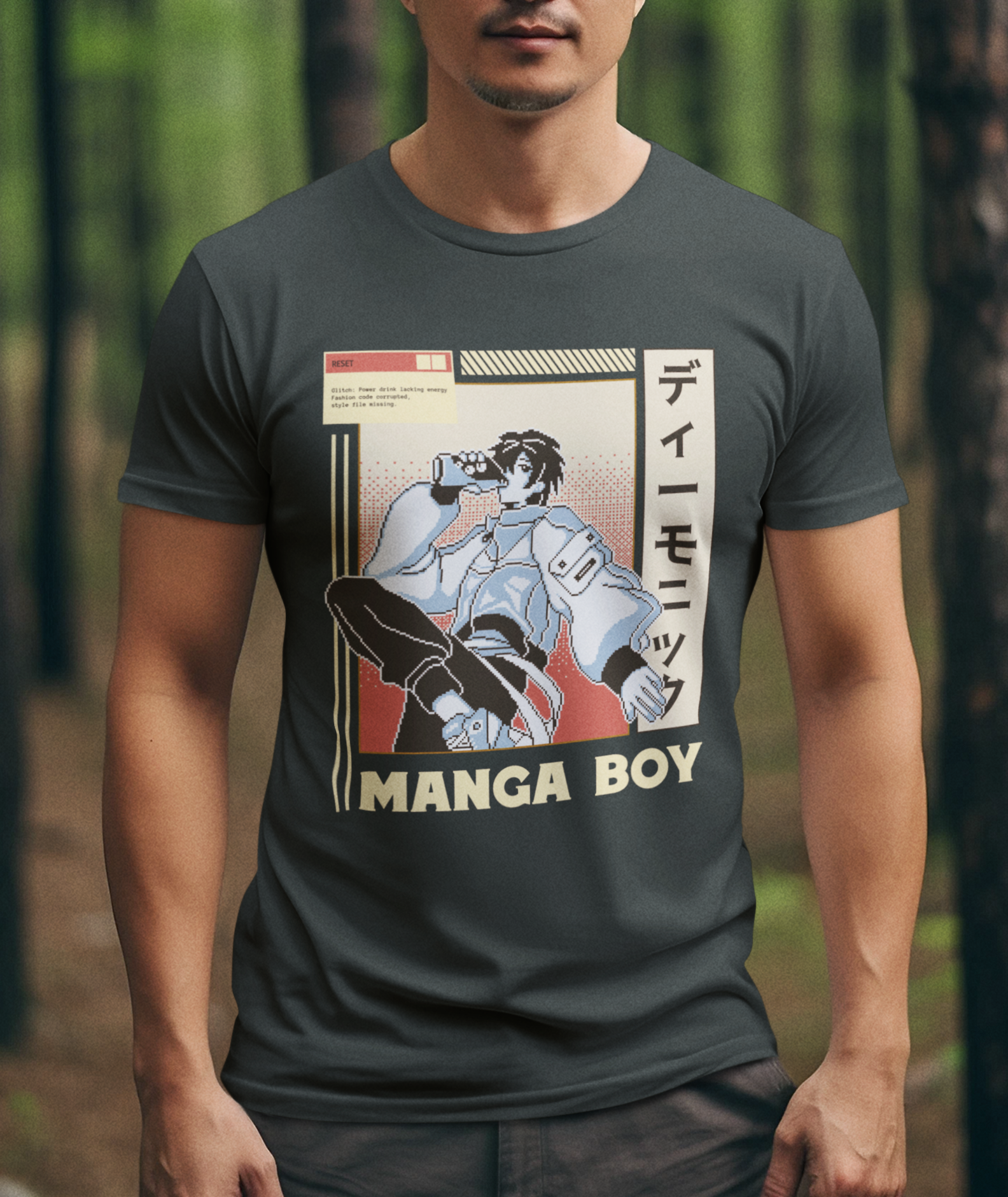 Manga fan Anime art T-Shirt for Manga boys and Manga girls. Original designs for original minds.