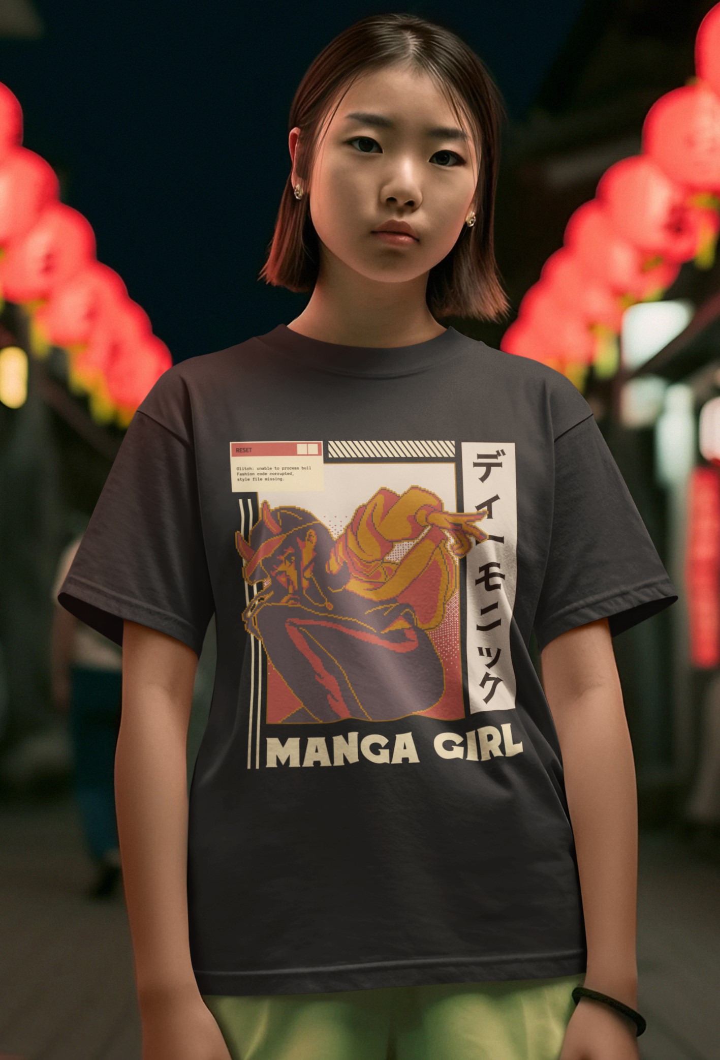 Manga fan Anime art T-Shirt for Manga boys and Manga girls. Original designs for original minds.