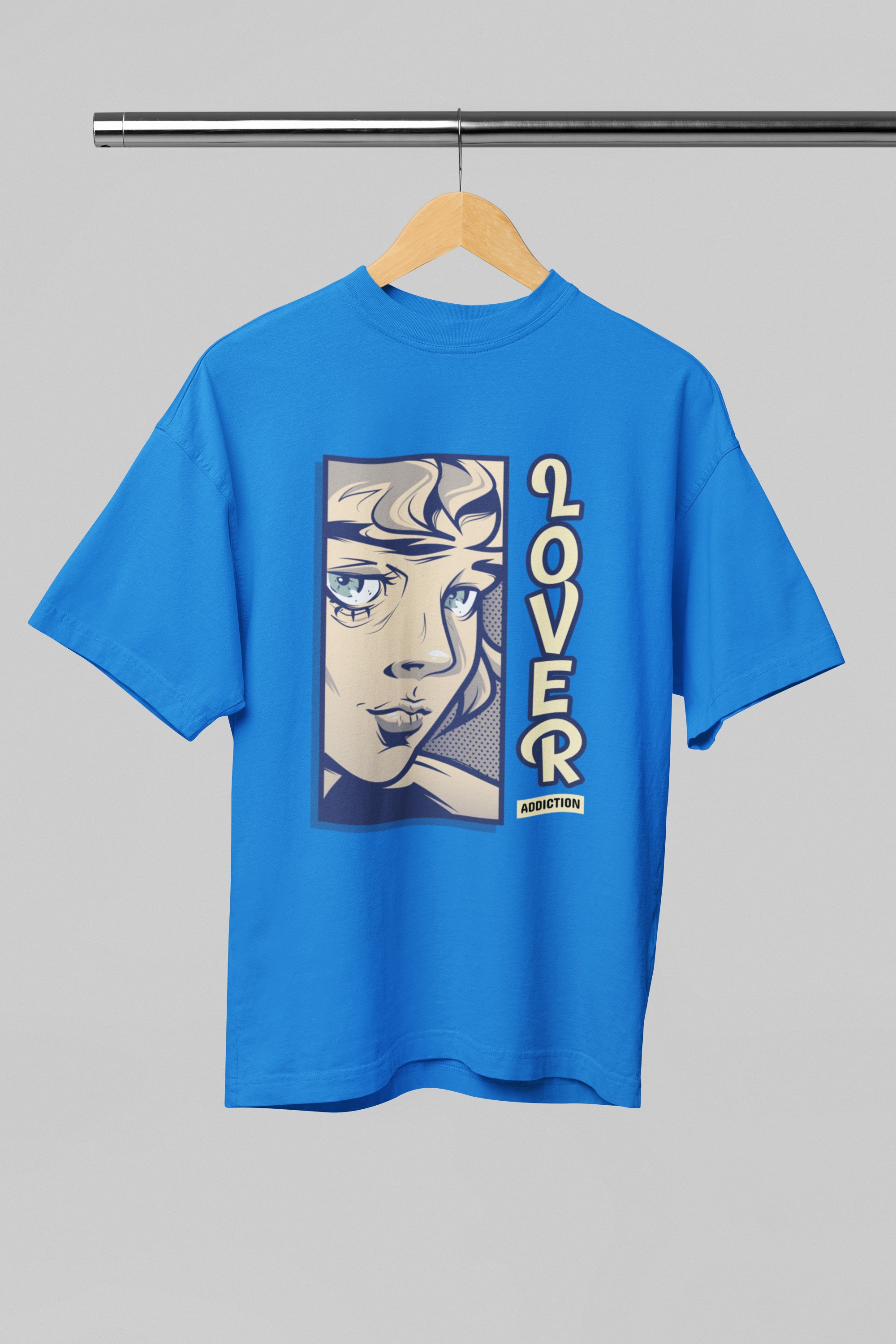 Lover Addiction T-Shirt. Anime or Manga inspired apparel. Original designs for original minds.