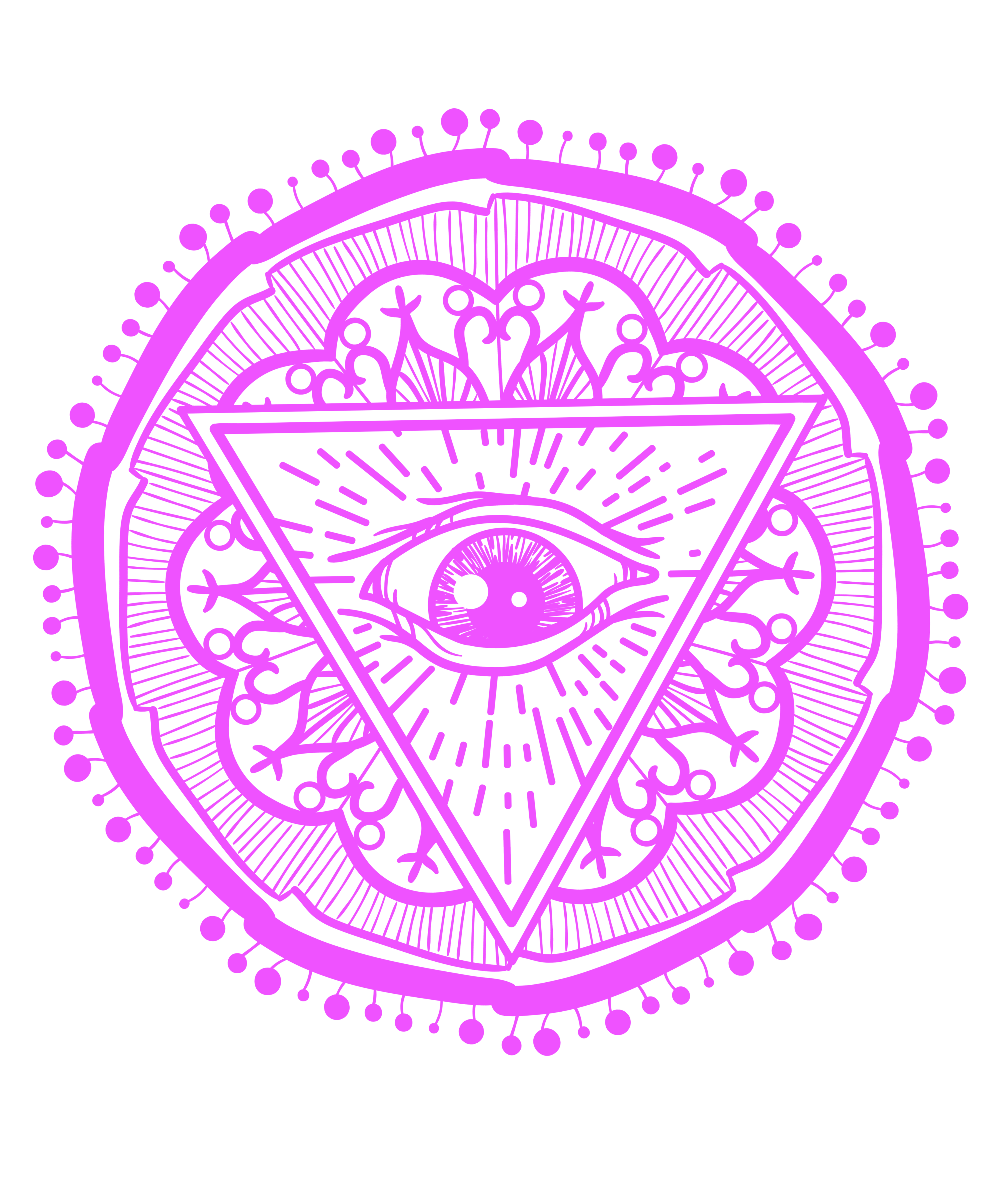 All seeing eye design T-Shirt. Karma is on your side. Original designs for original minds.