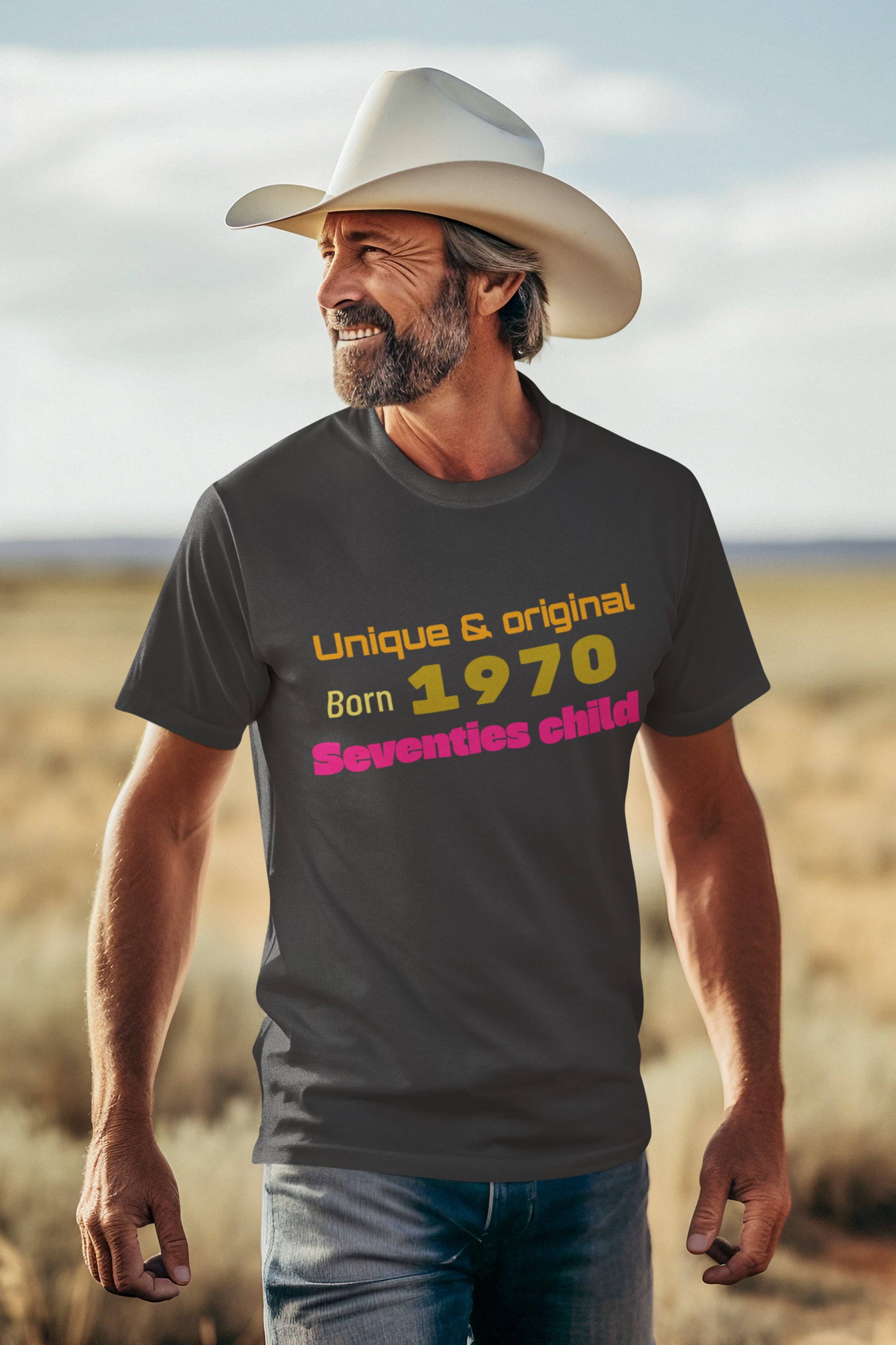 Unique and original seventies child T-Shirt. From 1970-1974. Birthday year gift T-Shirt. Original designs for original minds. 