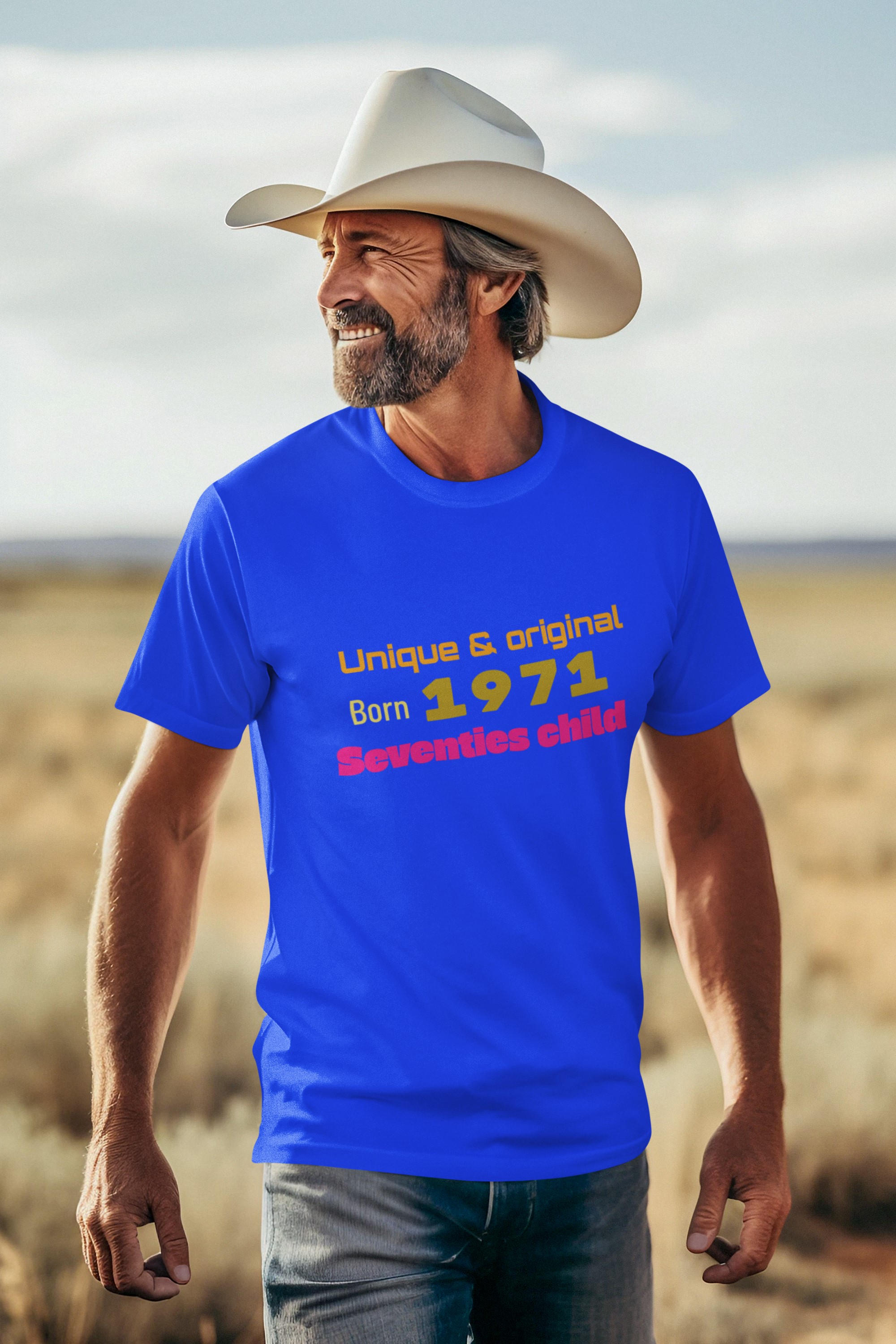 Unique and original seventies child T-Shirt. From 1970-1974. Birthday year gift T-Shirt. Original designs for original minds. 