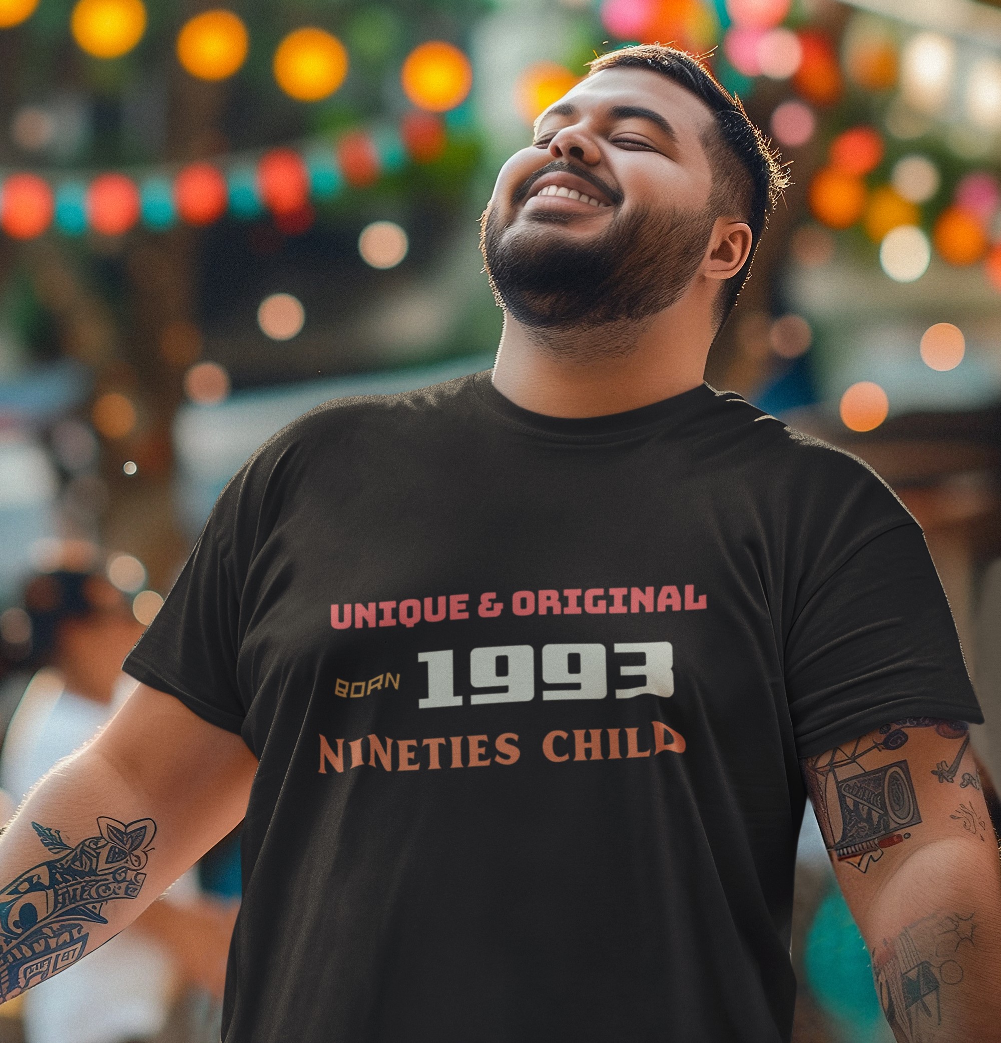 Unique and original nineties child T-Shirt. From 1990-1999. Birthday year gift T-Shirt. Original designs for original minds.