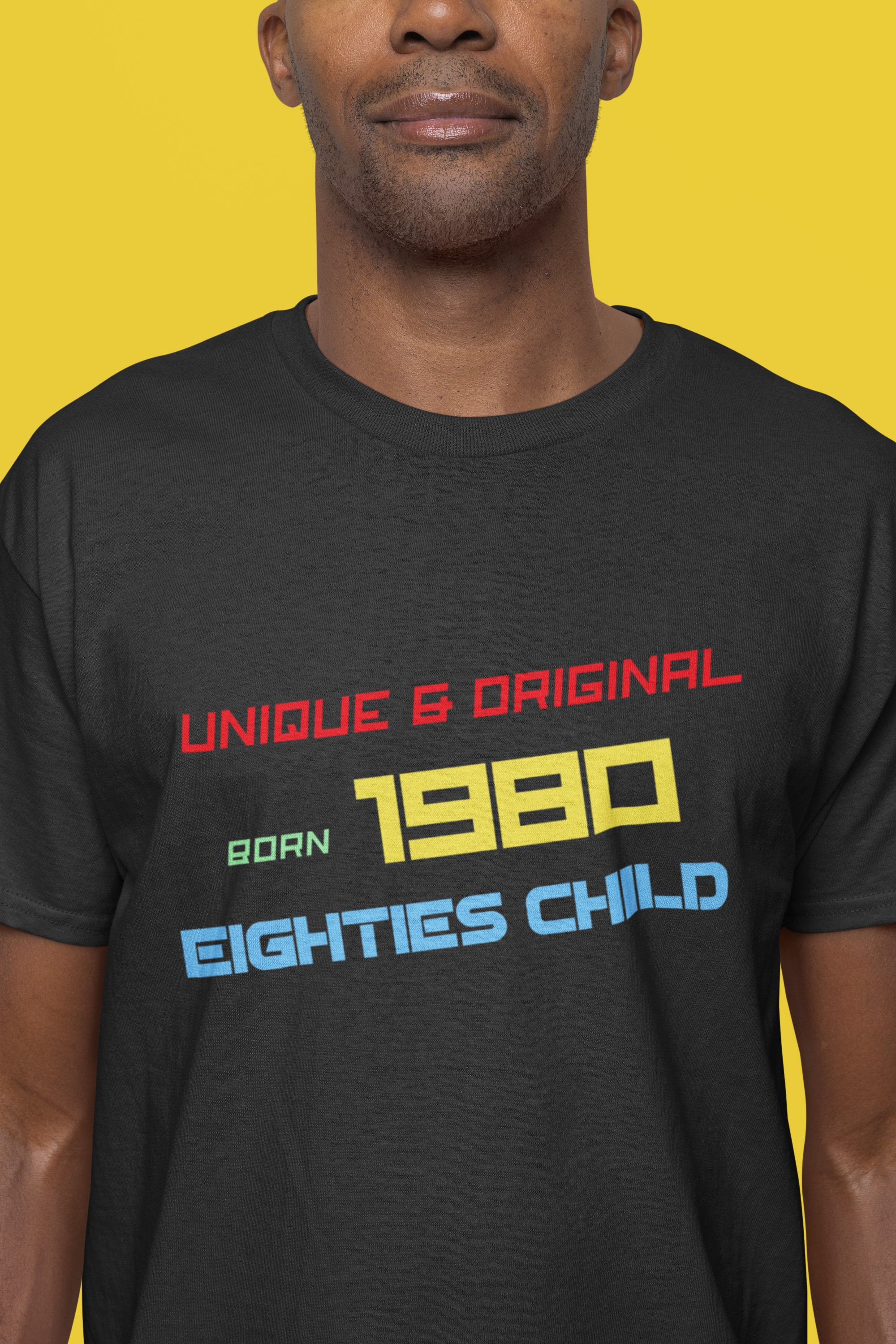 Unique and original Eighties child T-Shirt. 1980 - 1989 Birthday years T-Shirt. Original designs for original minds.