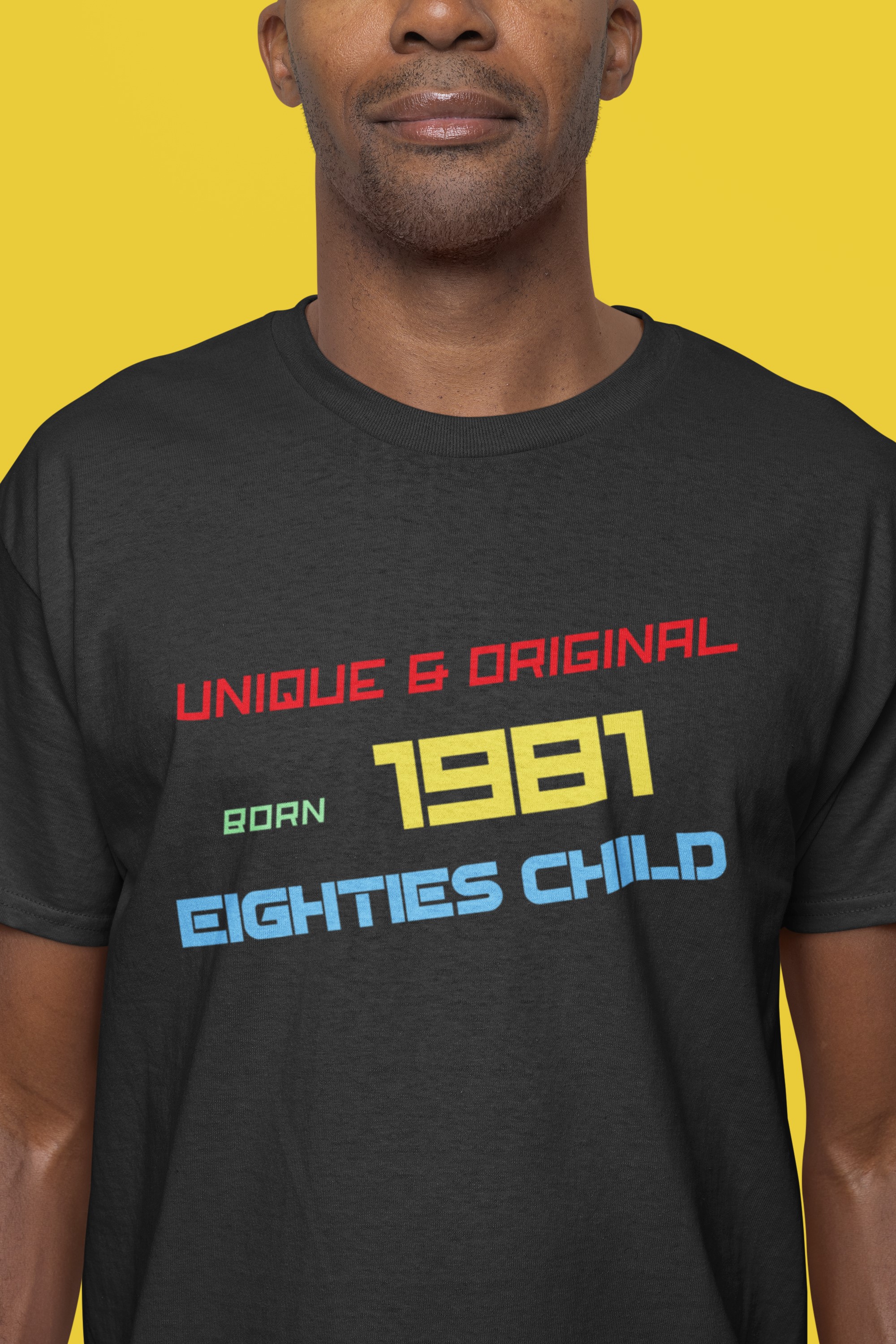 Unique and original Eighties child T-Shirt. 1980 - 1989 Birthday years T-Shirt. Original designs for original minds.