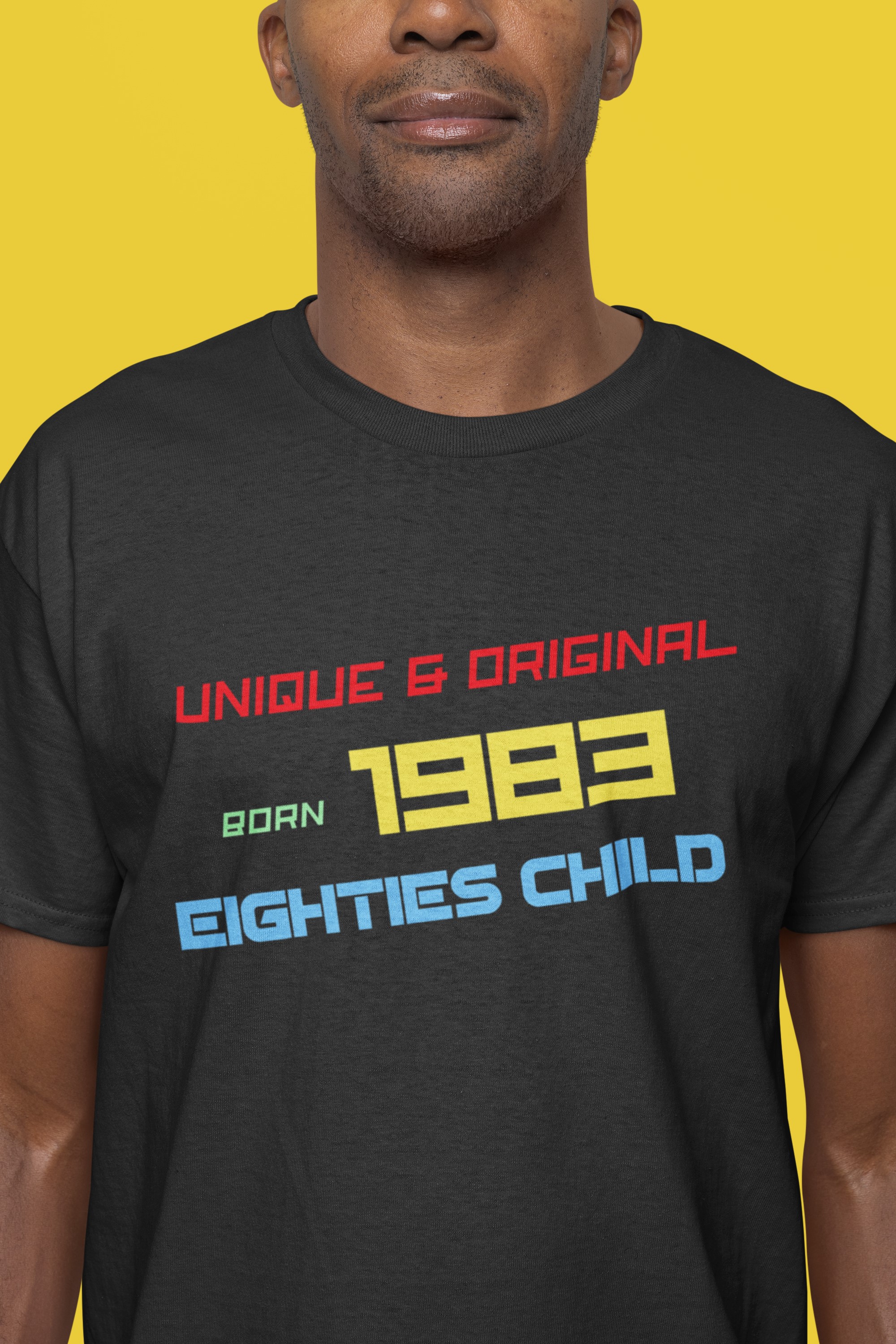 Unique and original Eighties child T-Shirt. 1980 - 1989 Birthday years T-Shirt. Original designs for original minds.