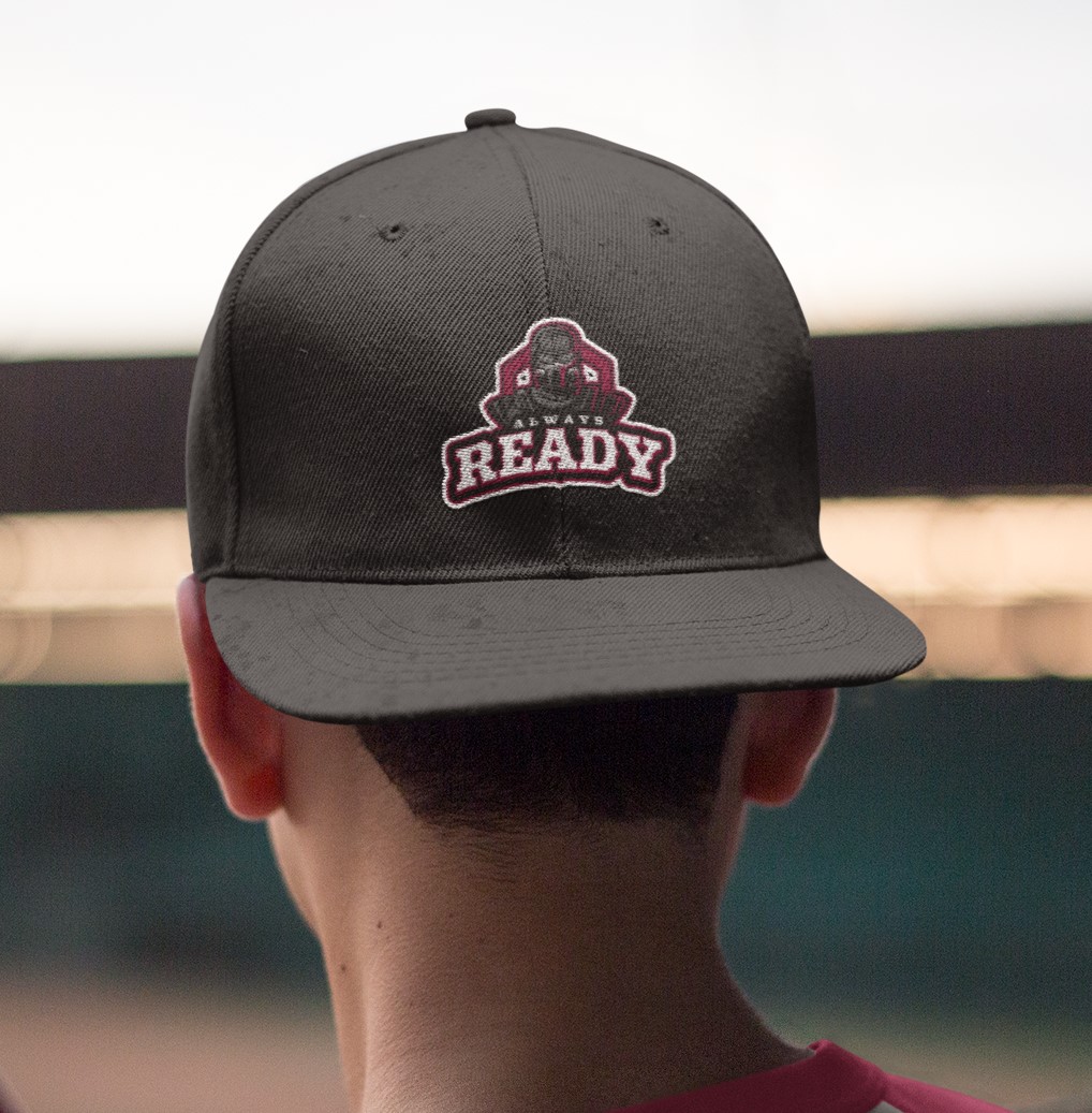 'Always ready' Doomsday prepper style T-Shirt and Dad cap. Apocalyptic design. Original designs for original minds.
