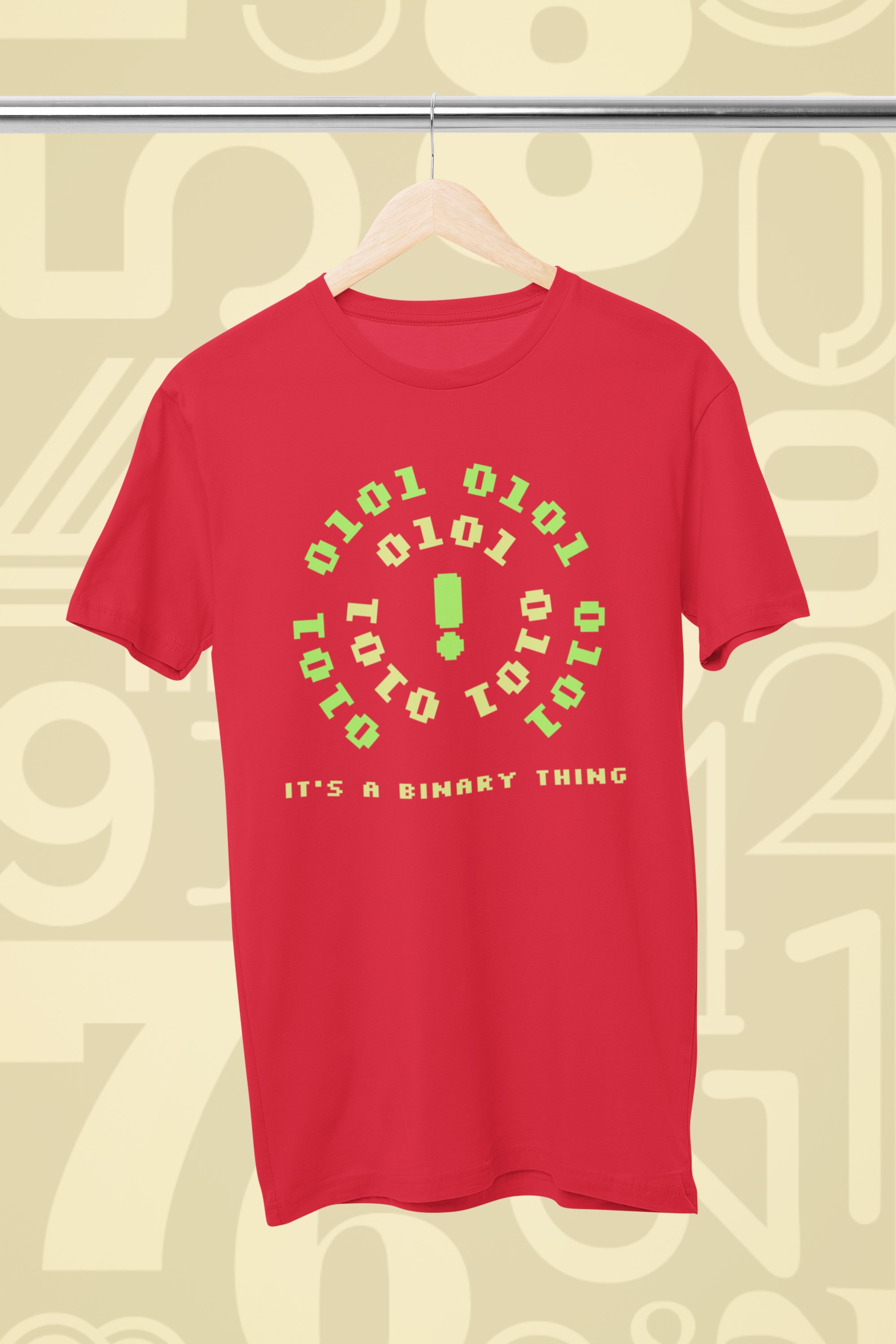 'Its a Binary thing' T-shirt. Fun in mathematics. Original designs for original minds.