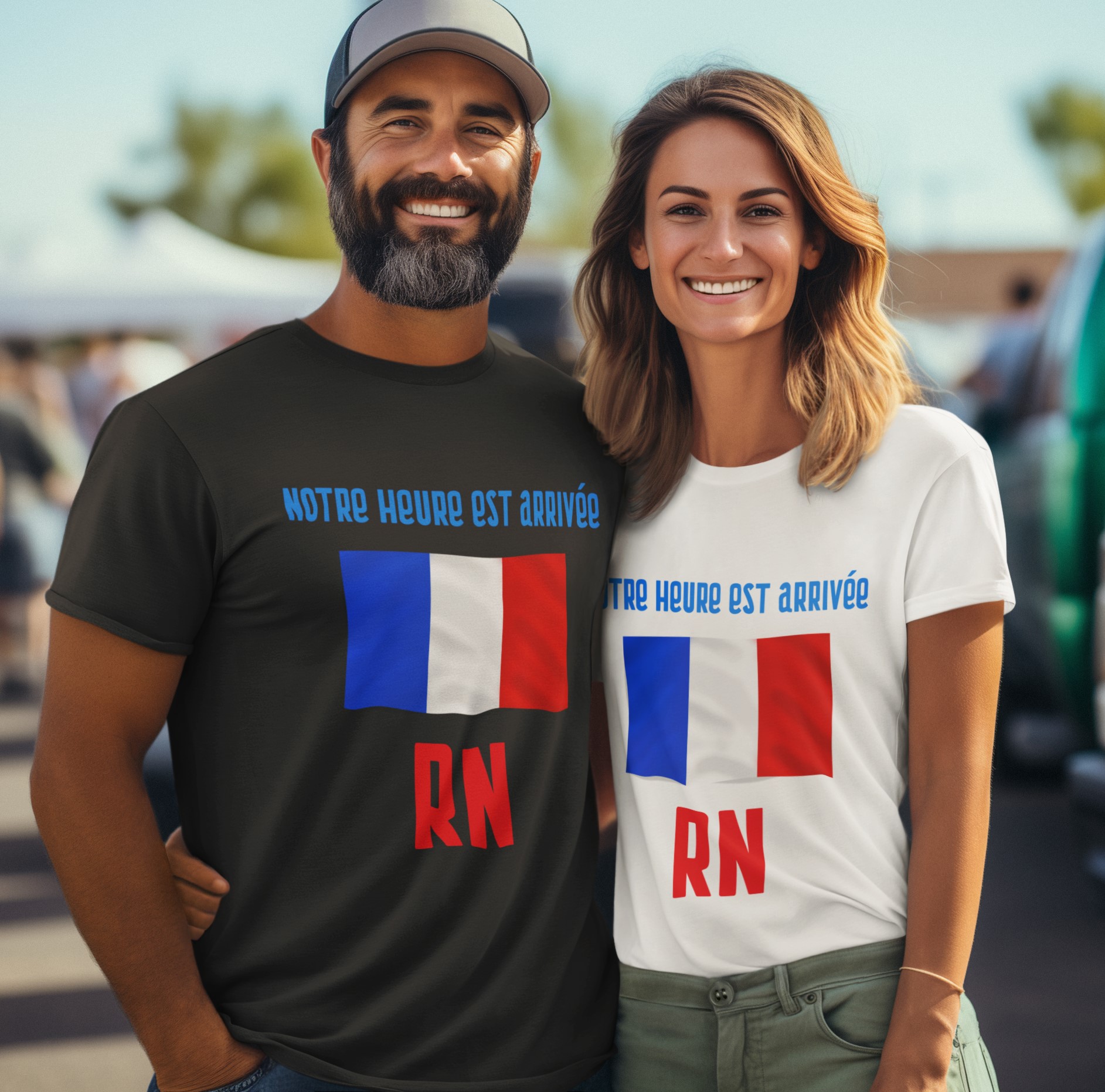 Rassemblent National T-shirt. Élection le 24 juillet