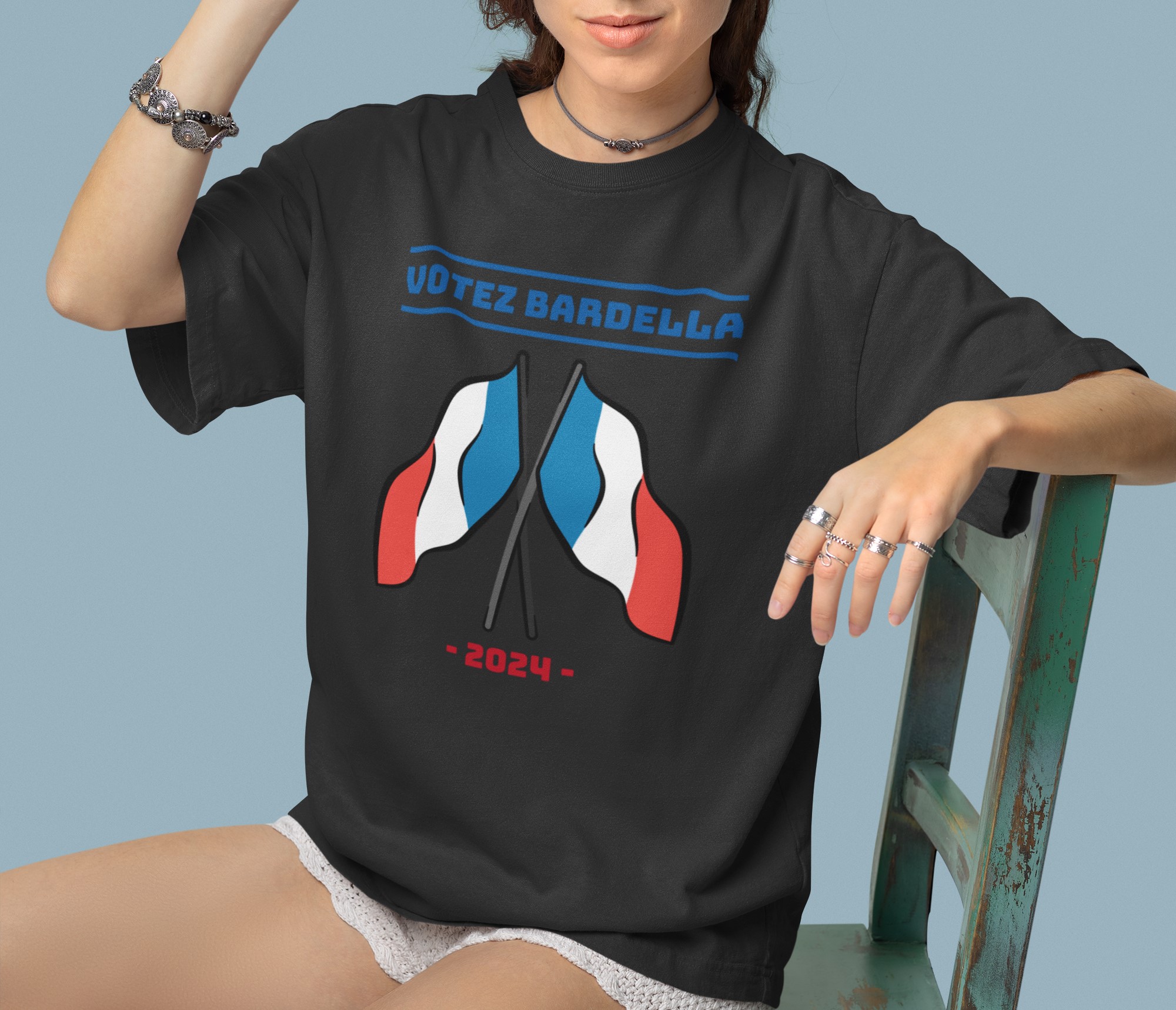 Election Française 2024 Bardella T-shirt