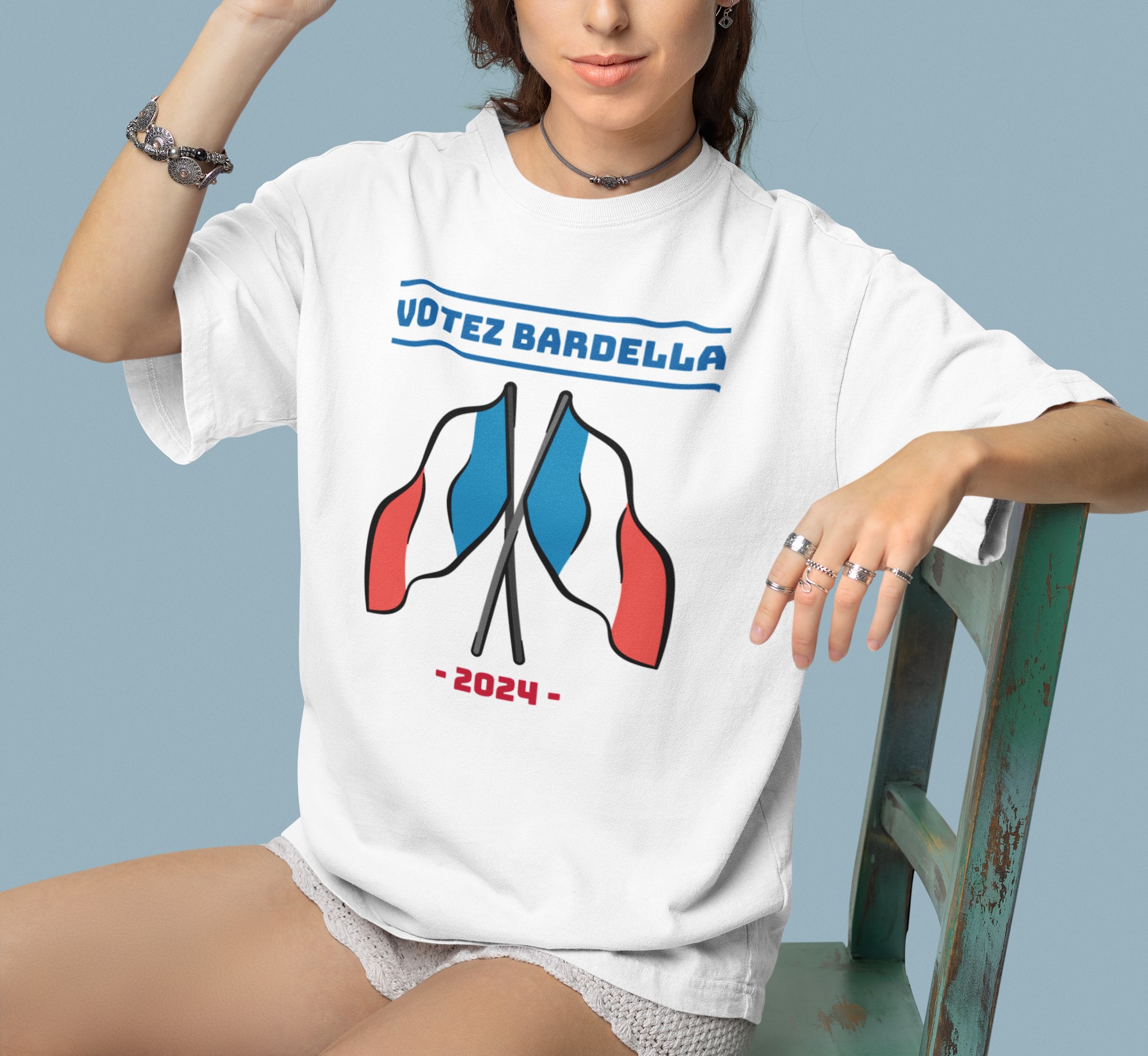 Election Française 2024 Bardella T-shirt