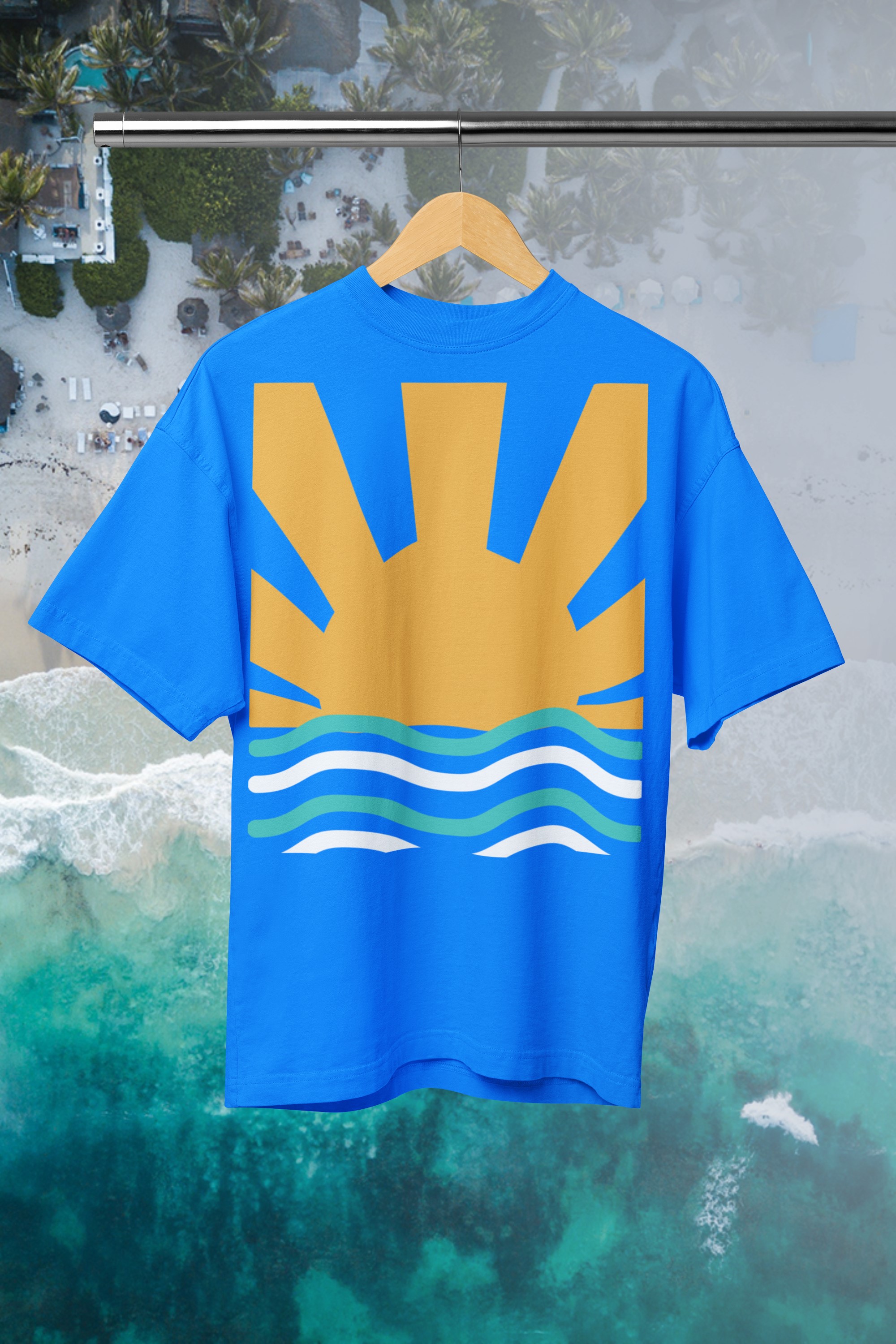 Holiday Sun Sea unisex T-shirt. Premium quality original designs for original minds.