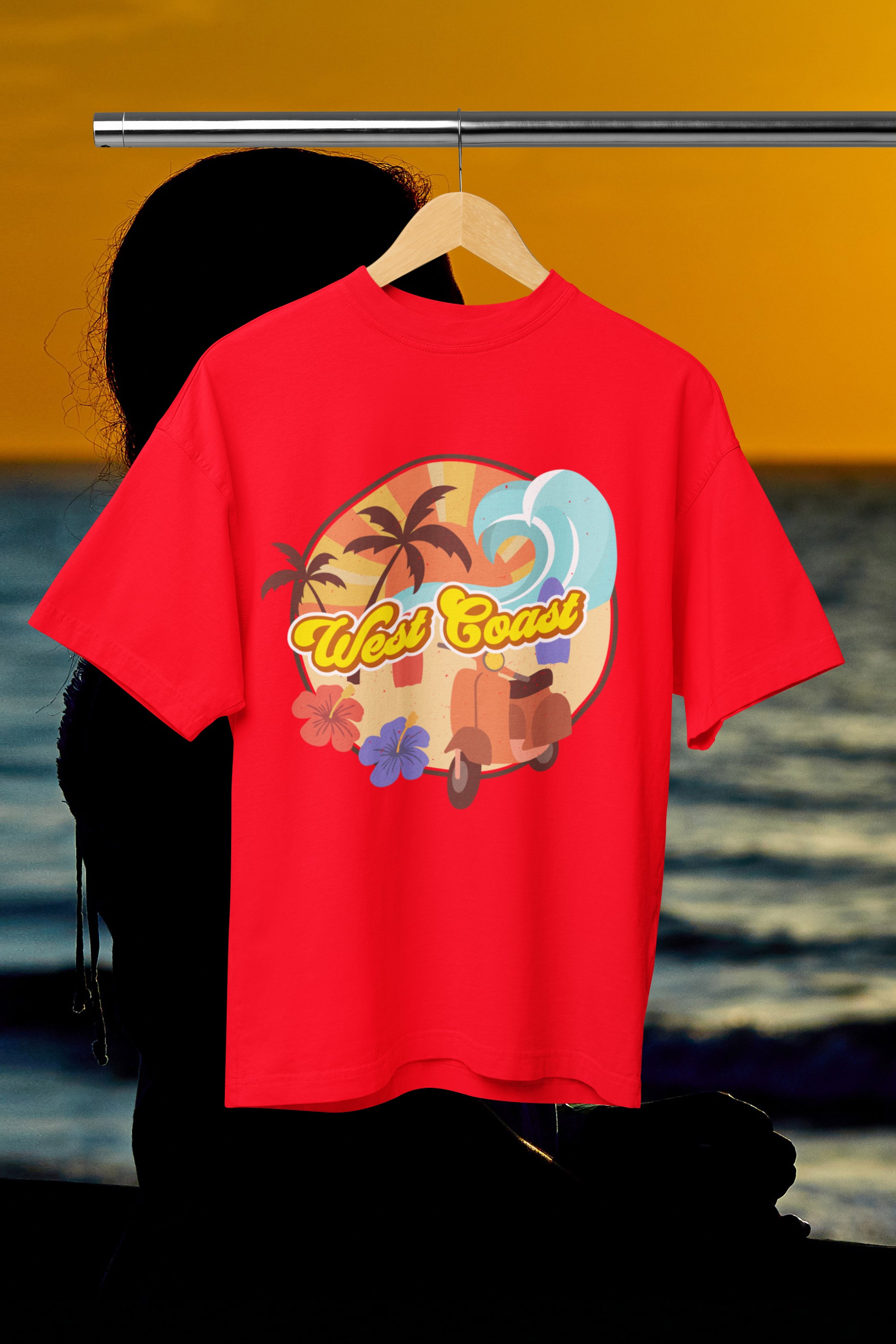 Holiday West Coast T-Shirt. Step out in style this summer. Original designs for original minds.