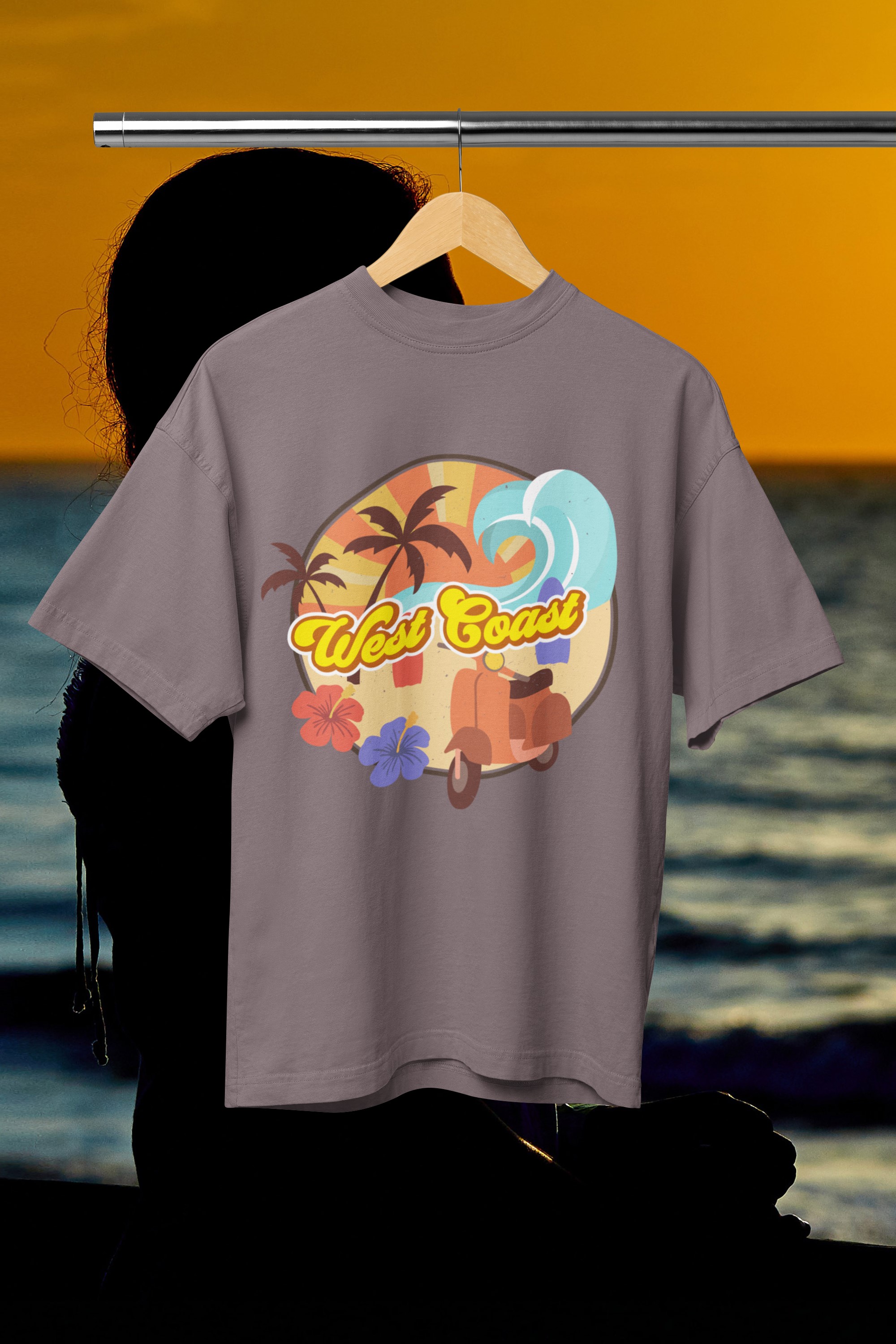 Holiday West Coast T-Shirt. Step out in style this summer. Original designs for original minds.