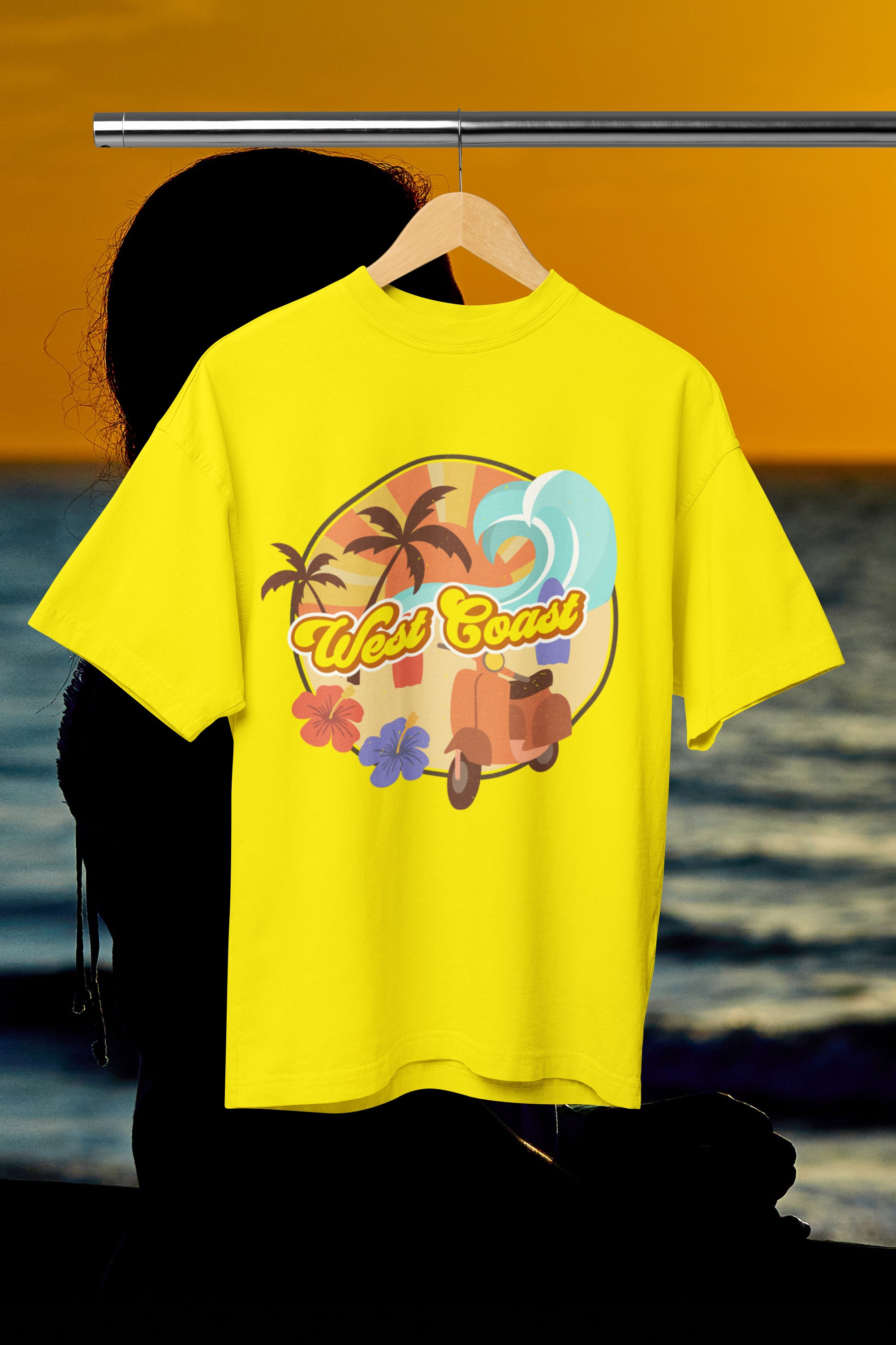 Holiday West Coast T-Shirt. Step out in style this summer. Original designs for original minds.