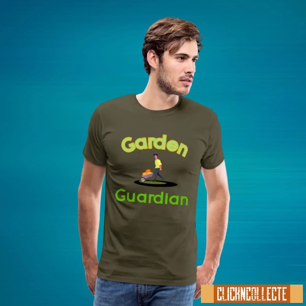 Gardening 'Garden guardian' T-shirt. Unisex premium quality apparel