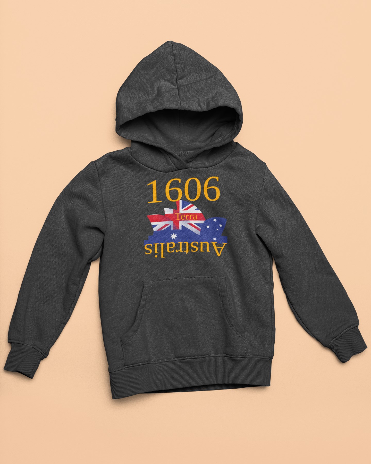 Australia Day and Terra Australis Graphic Hoodie