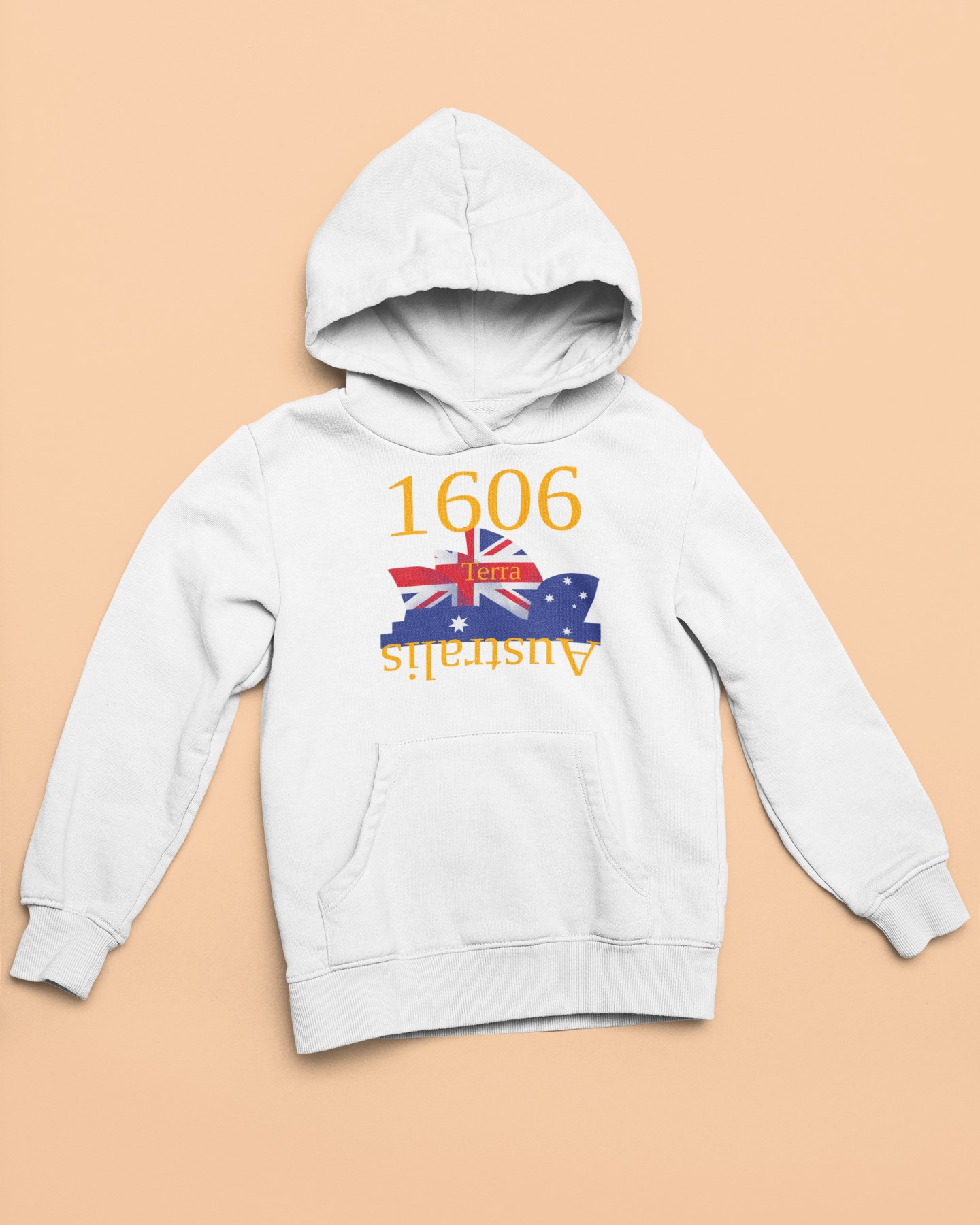 Australia Day and Terra Australis Graphic Hoodie