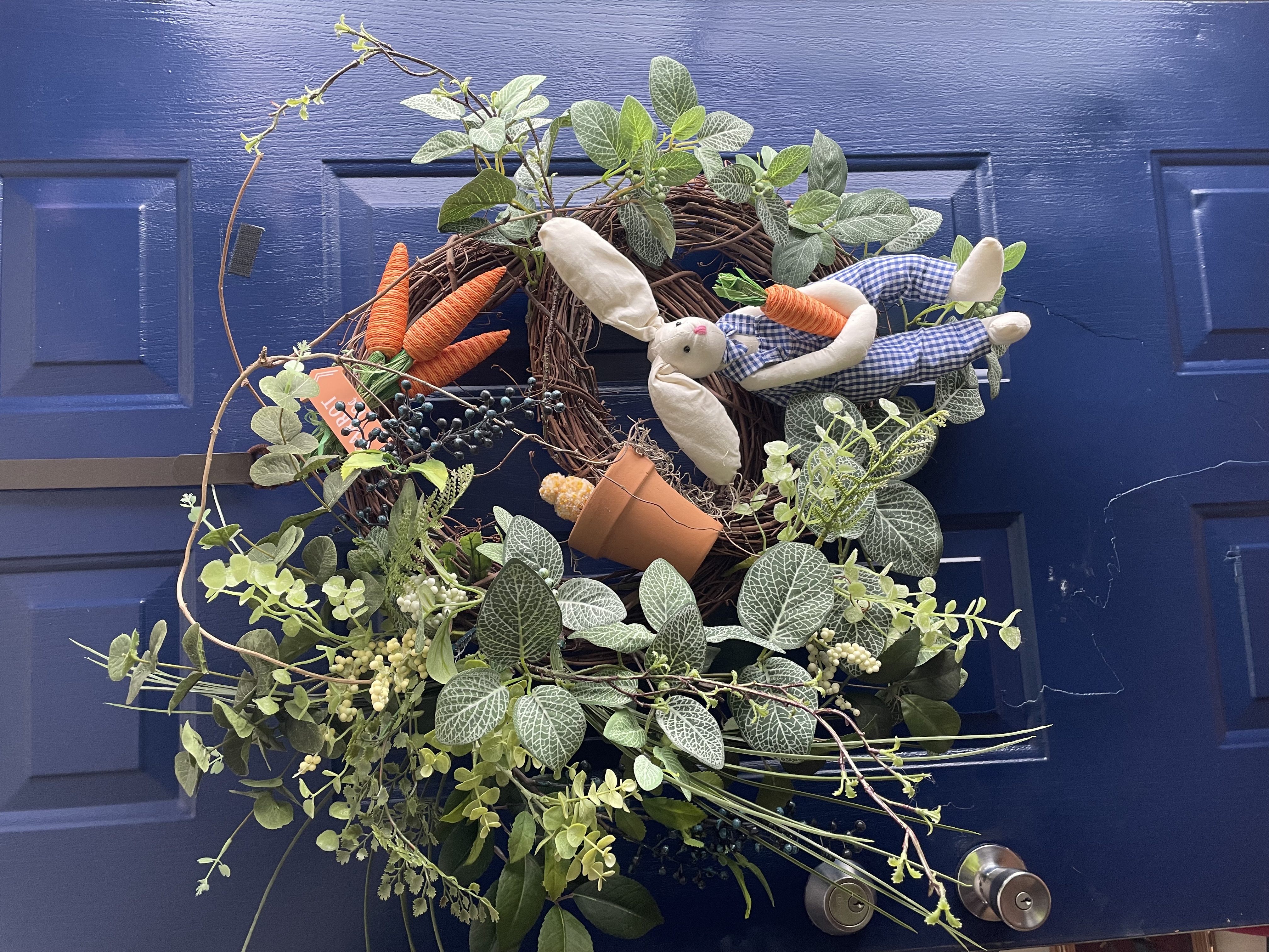 Easter Bunny Garden wreath