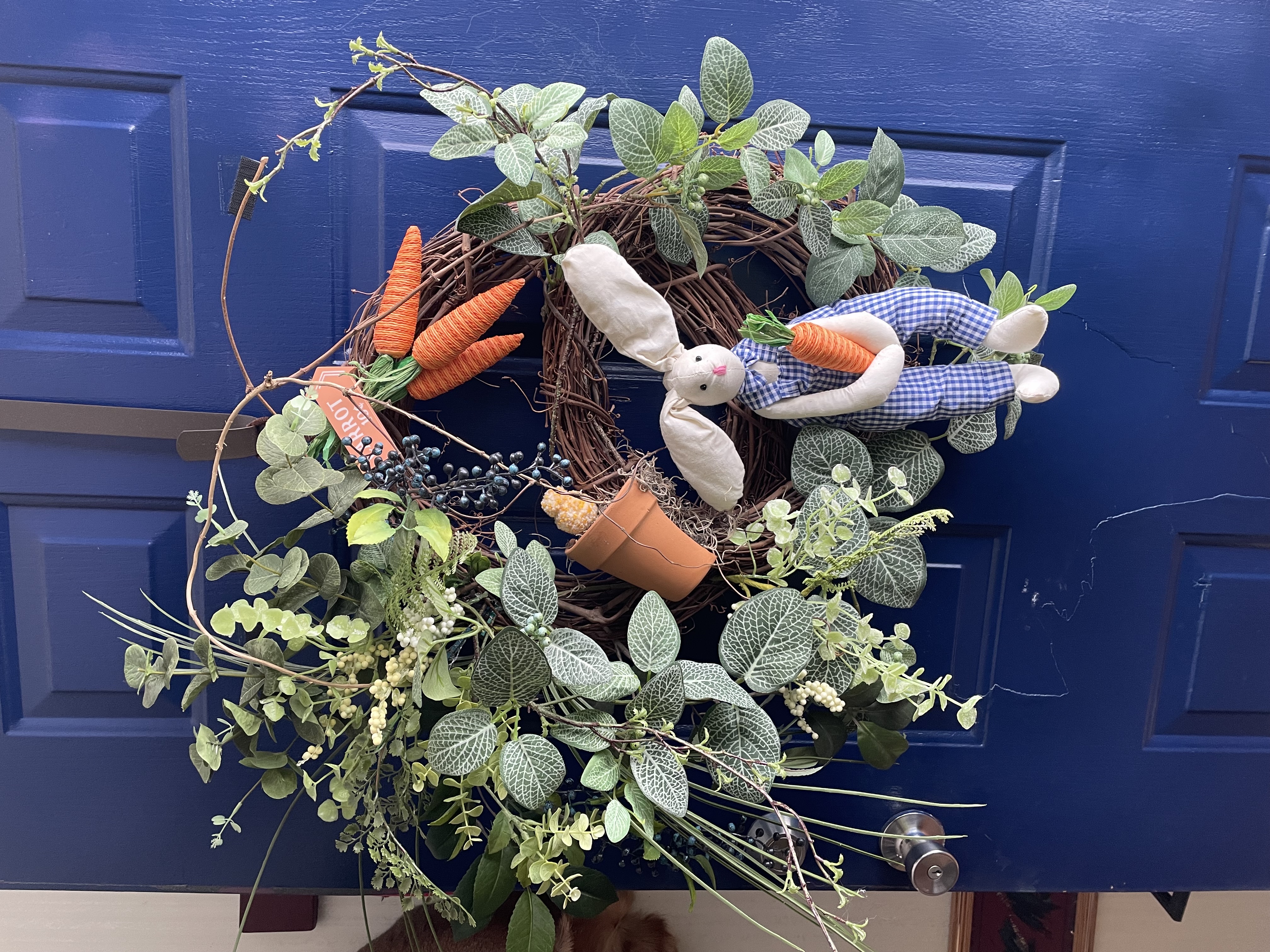 Easter Bunny Garden wreath