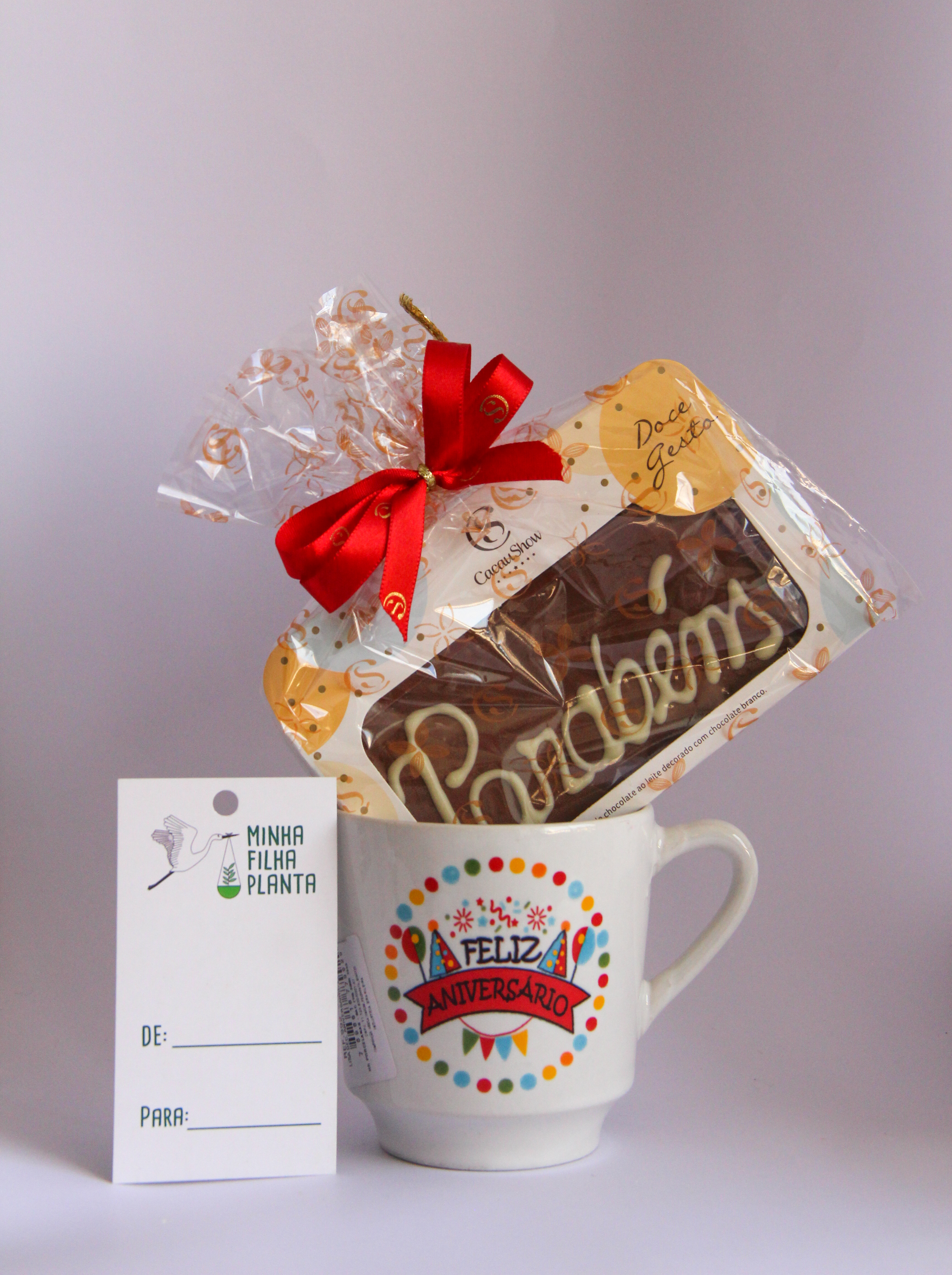 Kit Parabéns - Caneca Aniversário