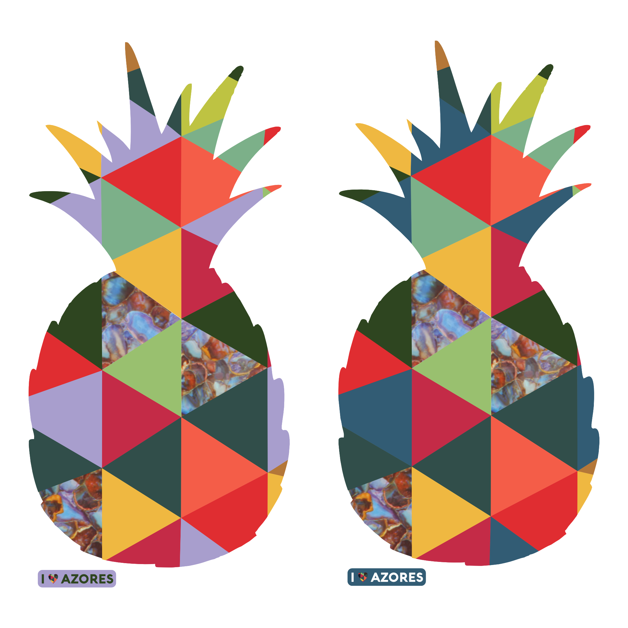 T-shirt Ananás Pequeno