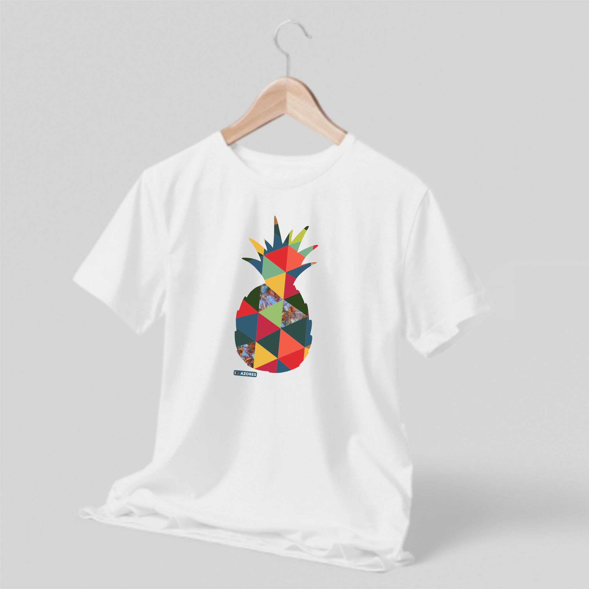 T-shirt Branca Ananás 
