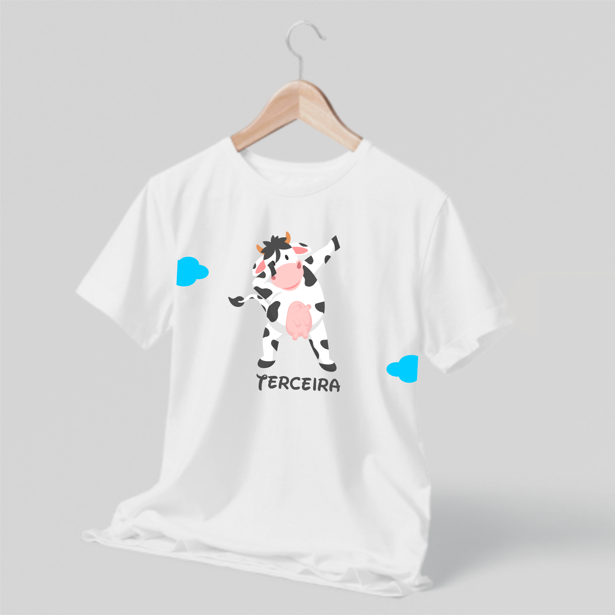 T-shirt Vaca dab