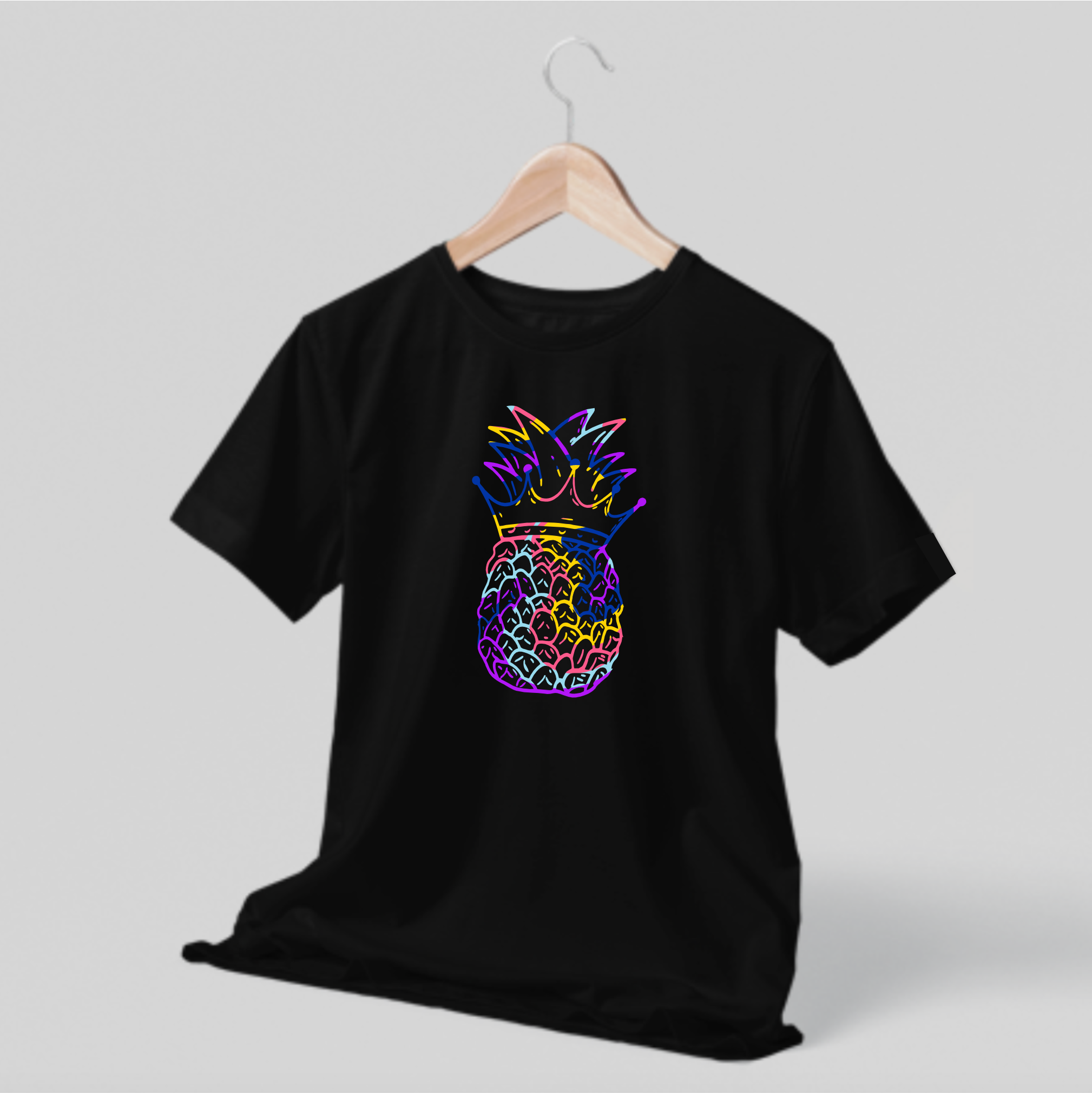 T-shirt Branca Ananás King