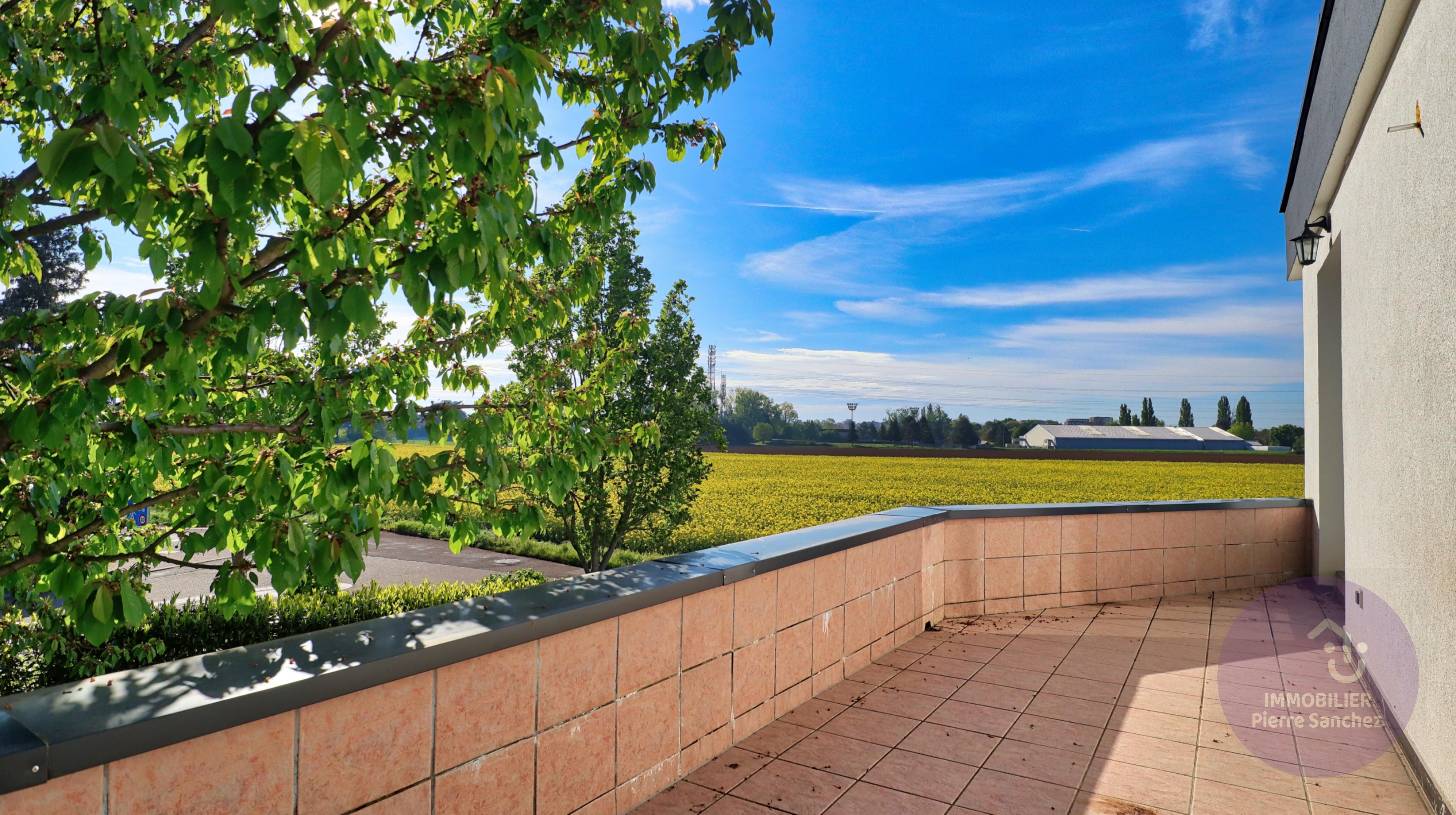 Oberhausbergen - T4 avec terrasse et parking