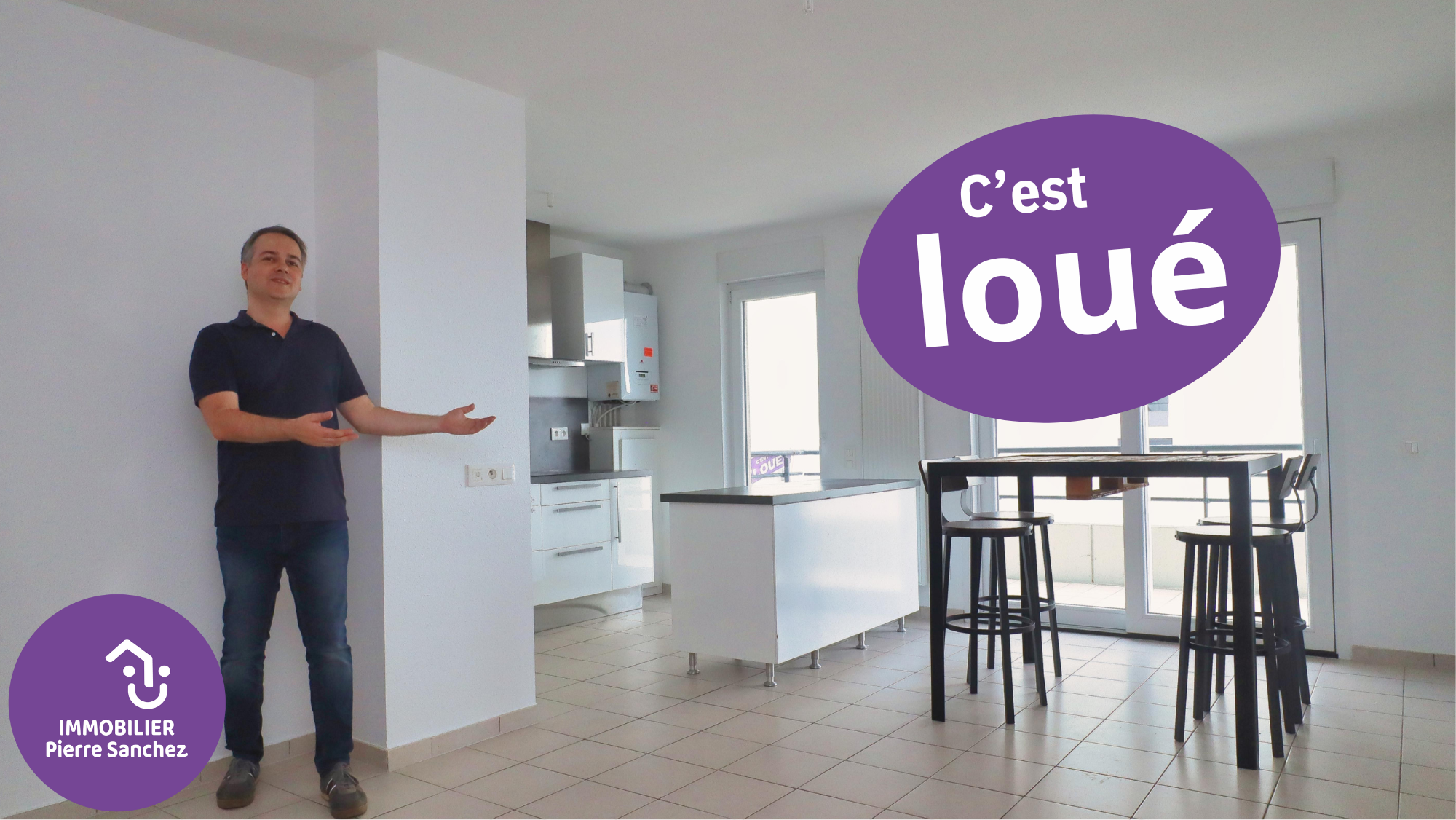 Holtzheim - 3 pièces avec terrasse et 2 parkings