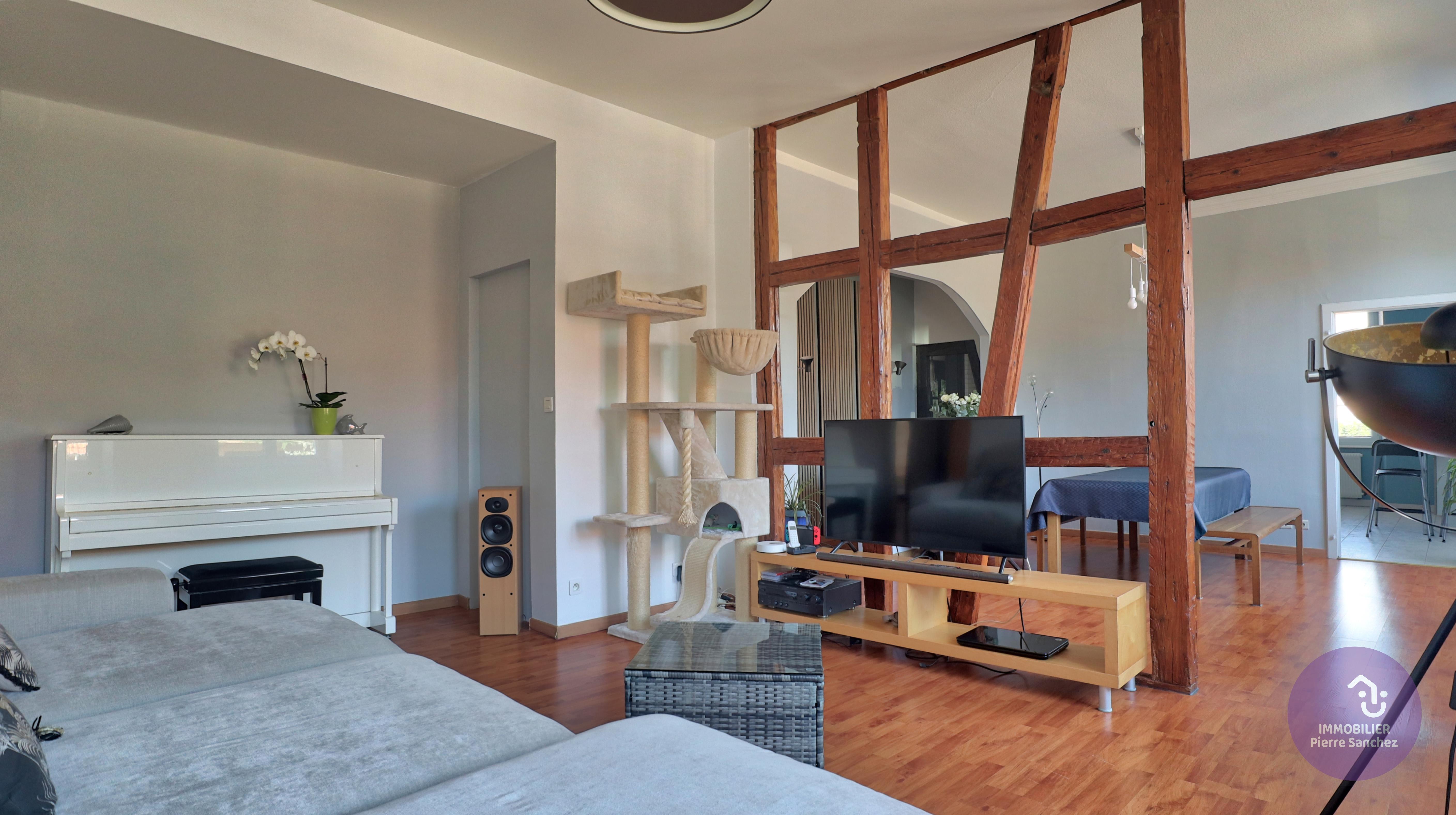 Dorlisheim - spacieux appartement 107.71 m² avec garage