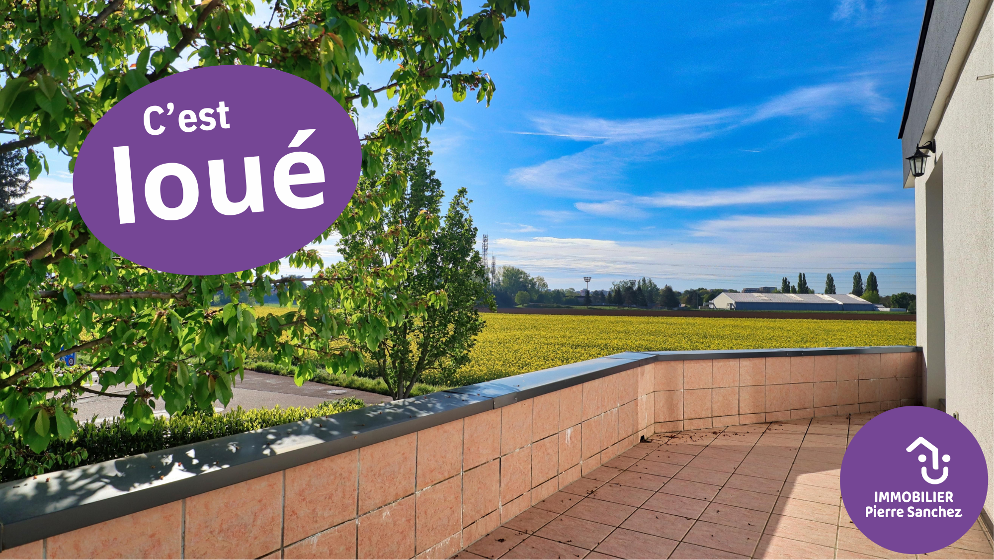 Oberhausbergen - T4 avec terrasse et parking