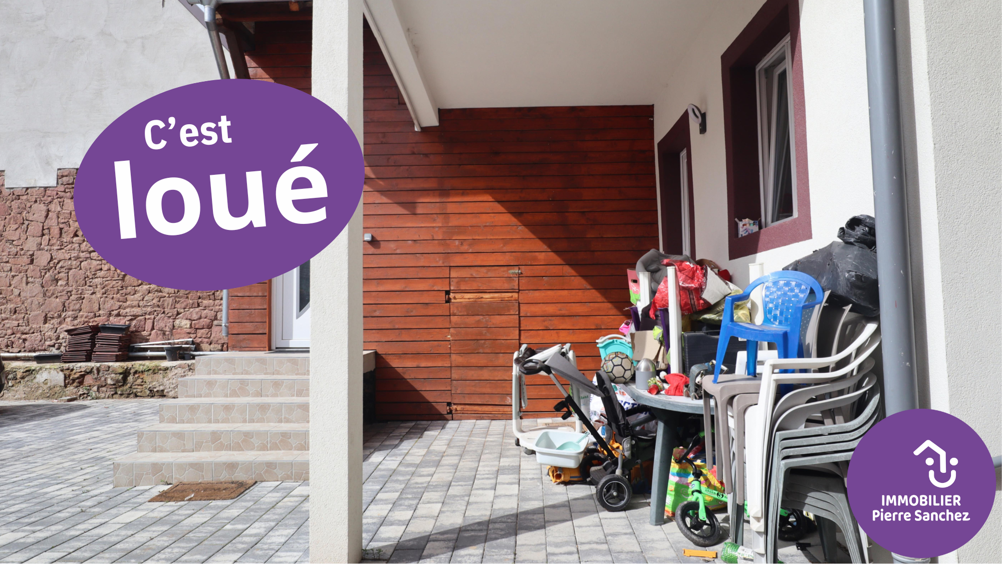 Altorf - 3 pièces avec terrasse, parking et cave