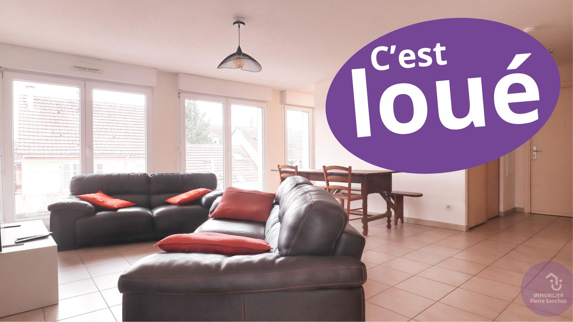 Benfeld - duplex 4 pièces 95.80 m² avec terrasse, 2 parkings et cave
