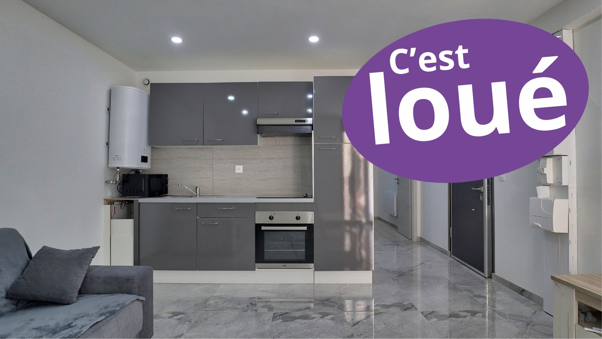 Altorf - T2 meublé avec terrasse et parking