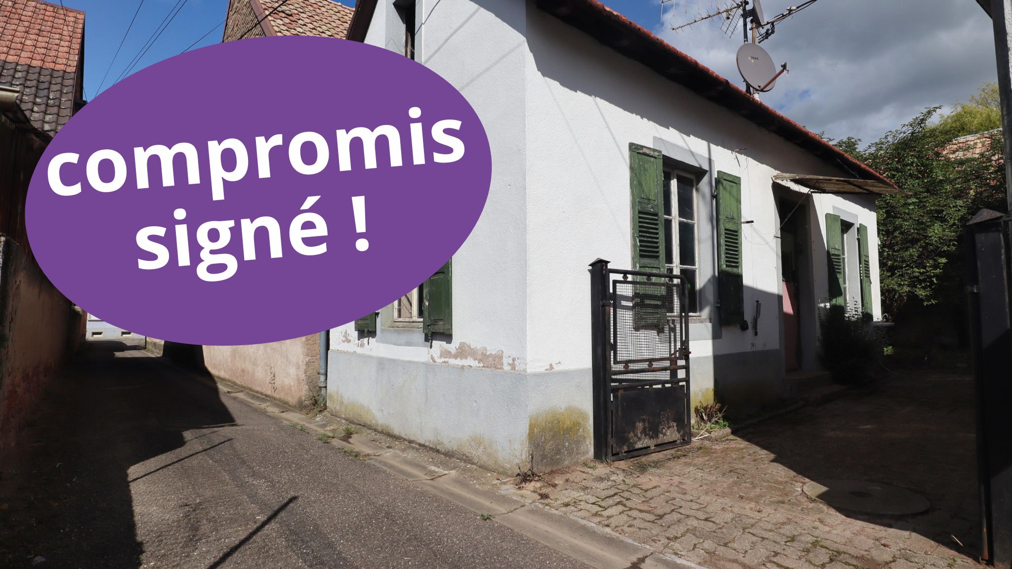 Altorf - maison 2 pièces avec jardin