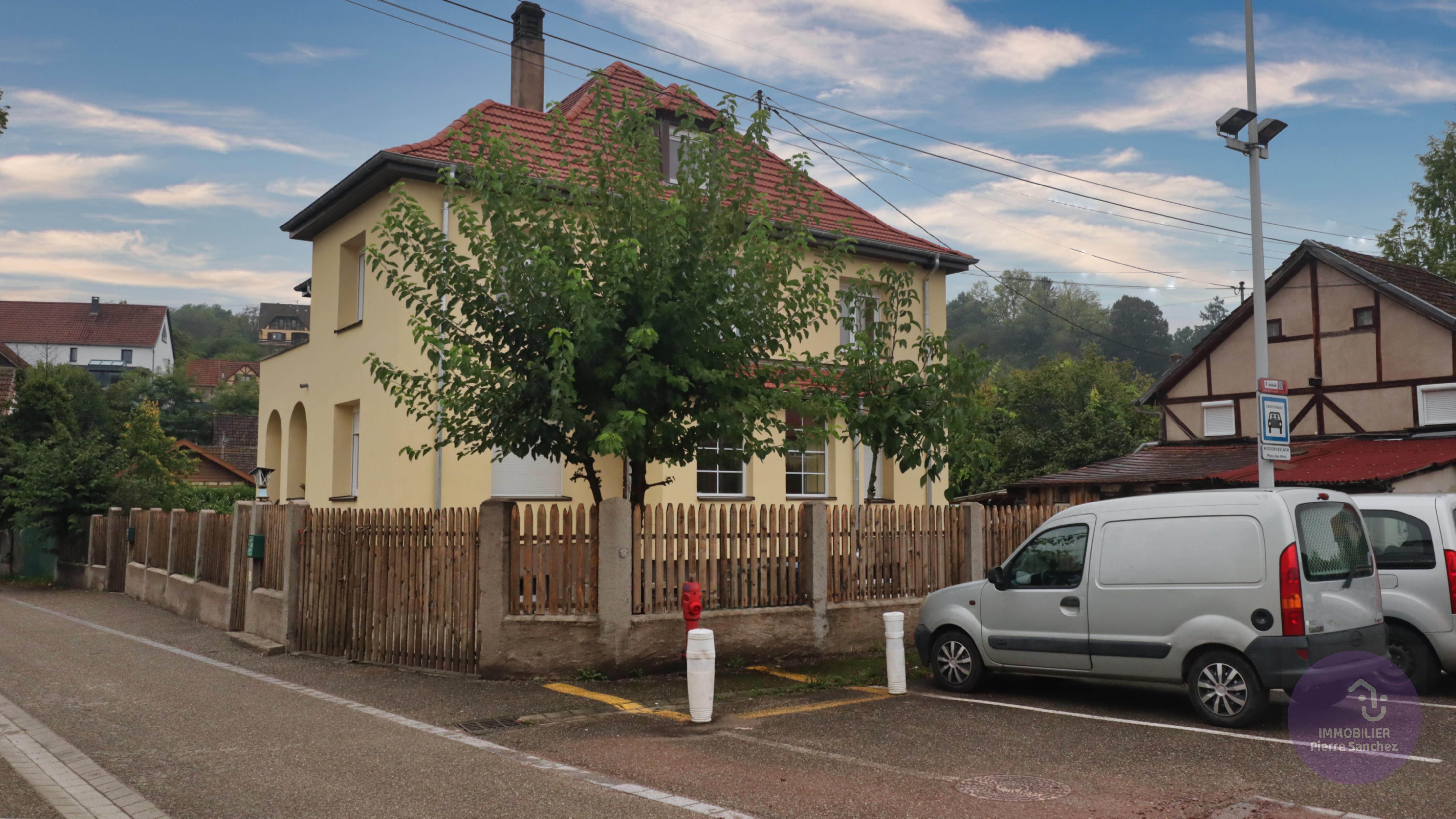 Niederhaslach - duplex 105 m² 5 pièces avec jardin, terrasse et stationnements