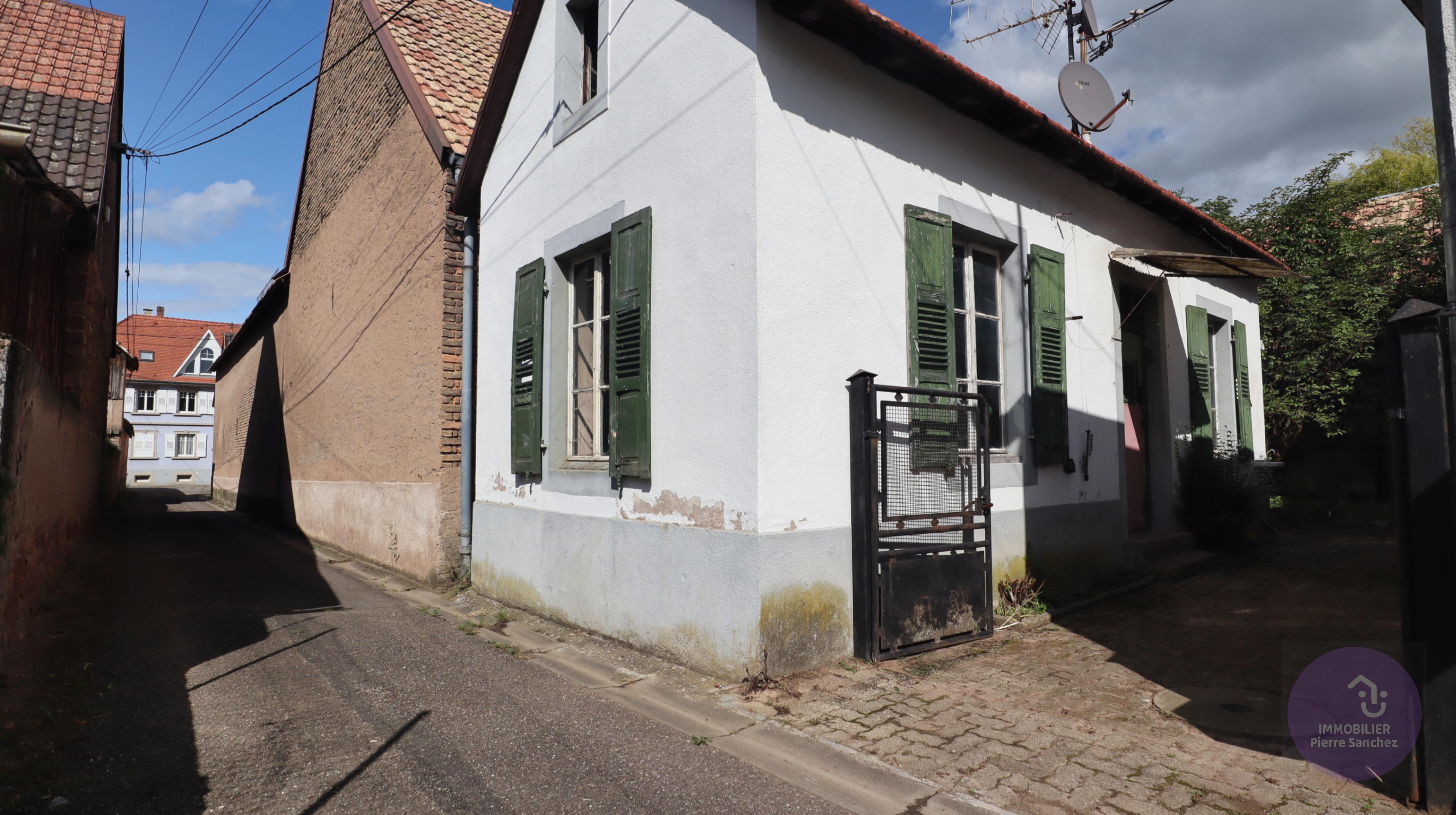 Altorf - maison 2 pièces avec jardin