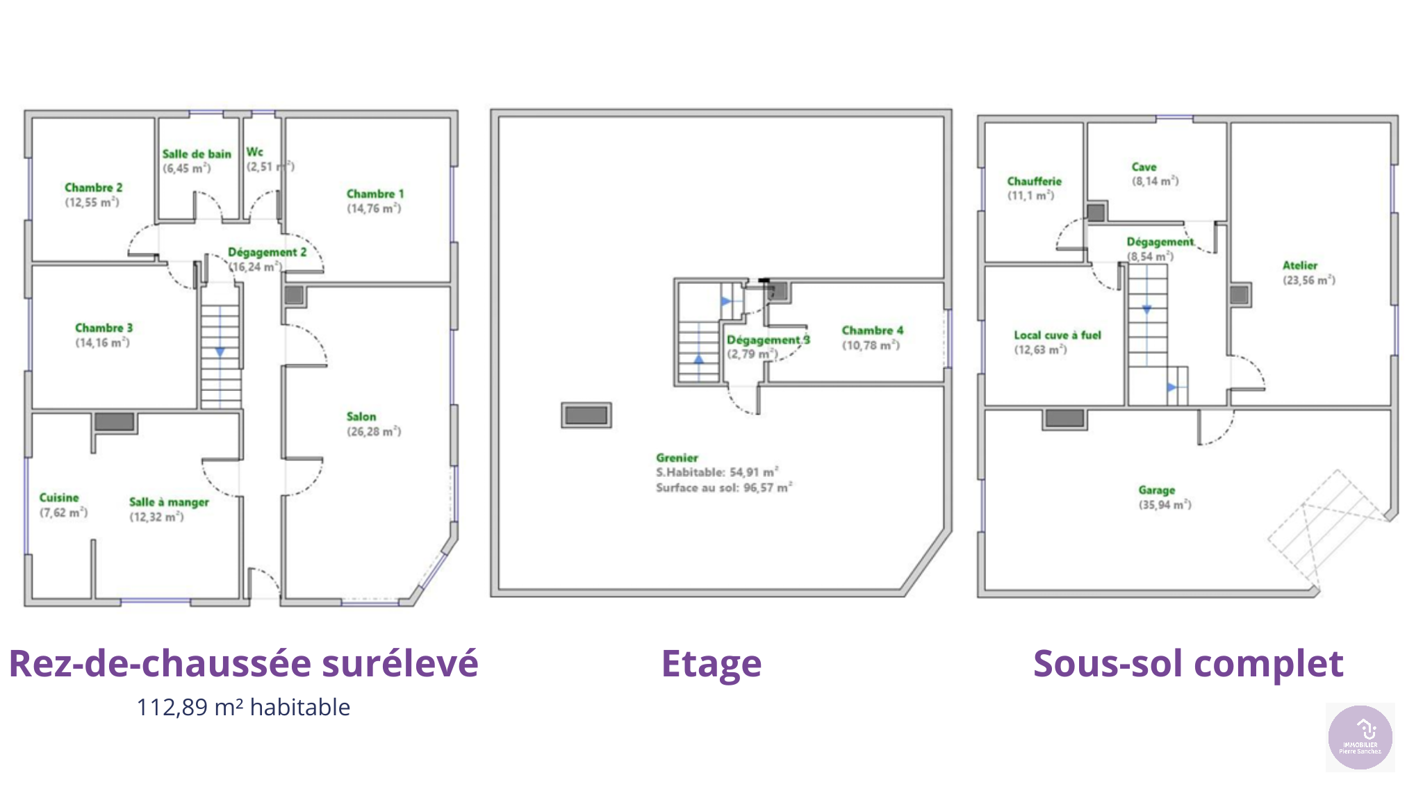 Gresswiller - maison 126 m² 5 pièces sur 8 ares 50 avec jardin et sous-sol complet