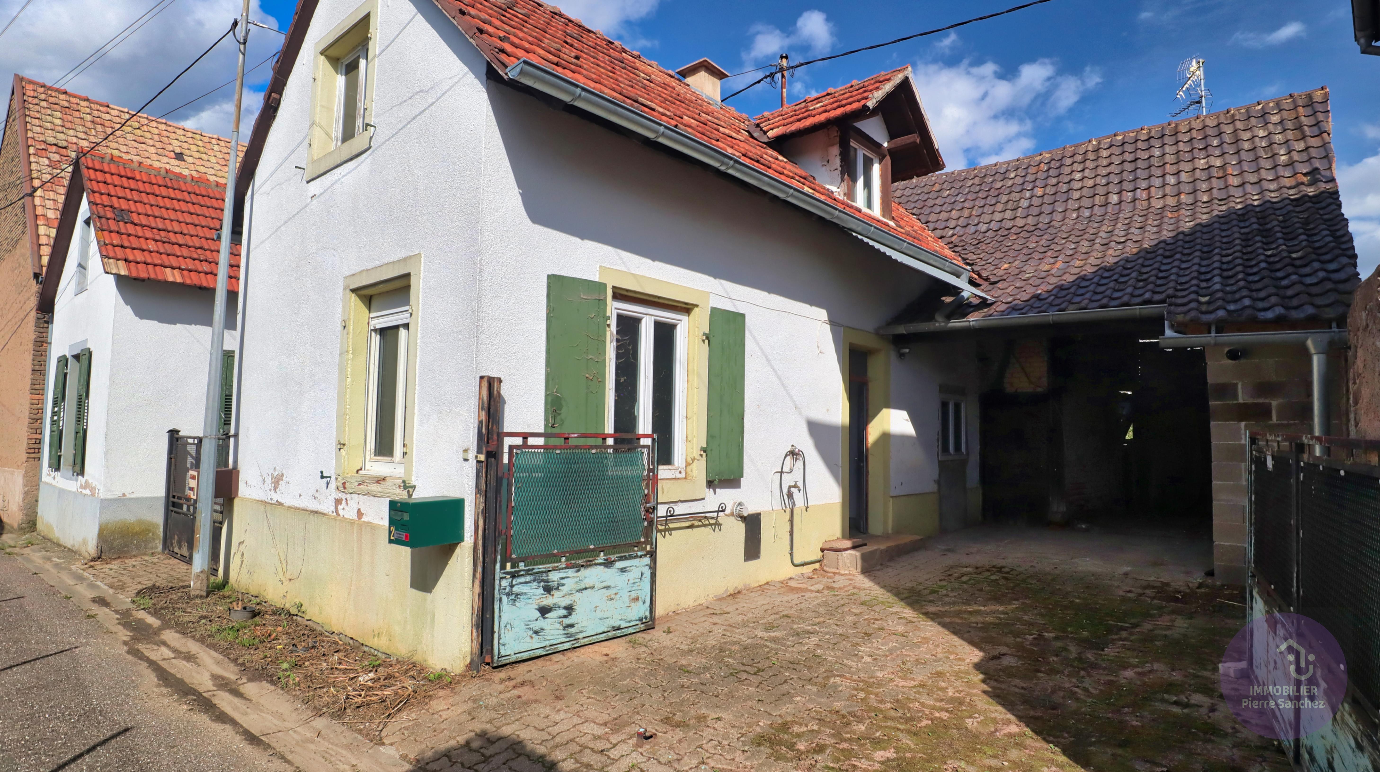 Altorf - Maison ancienne avec grange attenante
