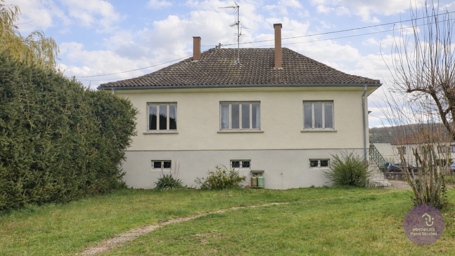 Gresswiller - maison 126 m² 5 pièces sur 8 ares 50 avec jardin et sous-sol complet