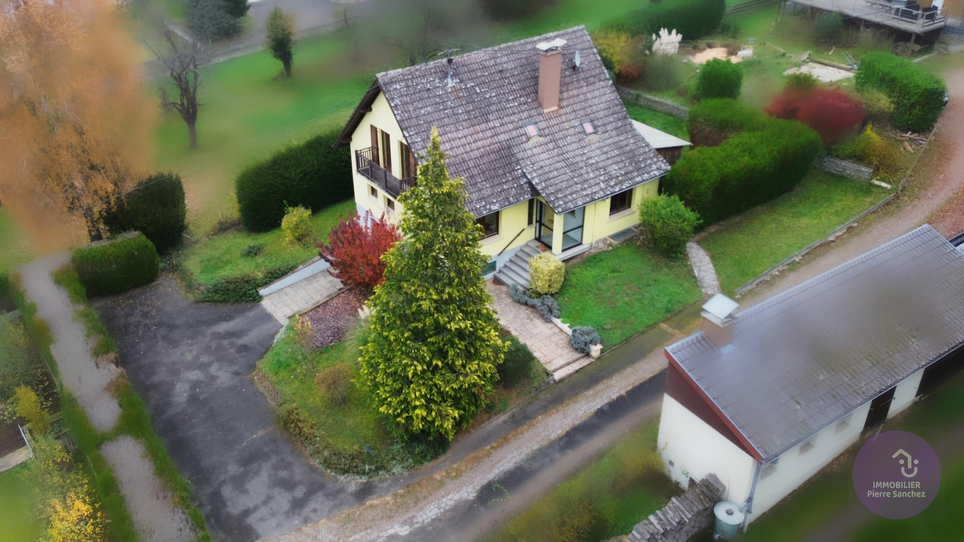 Gresswiller - maison 5 pièces 124.40 m² avec jardin bâtie sur un terrain de 7 ares 55