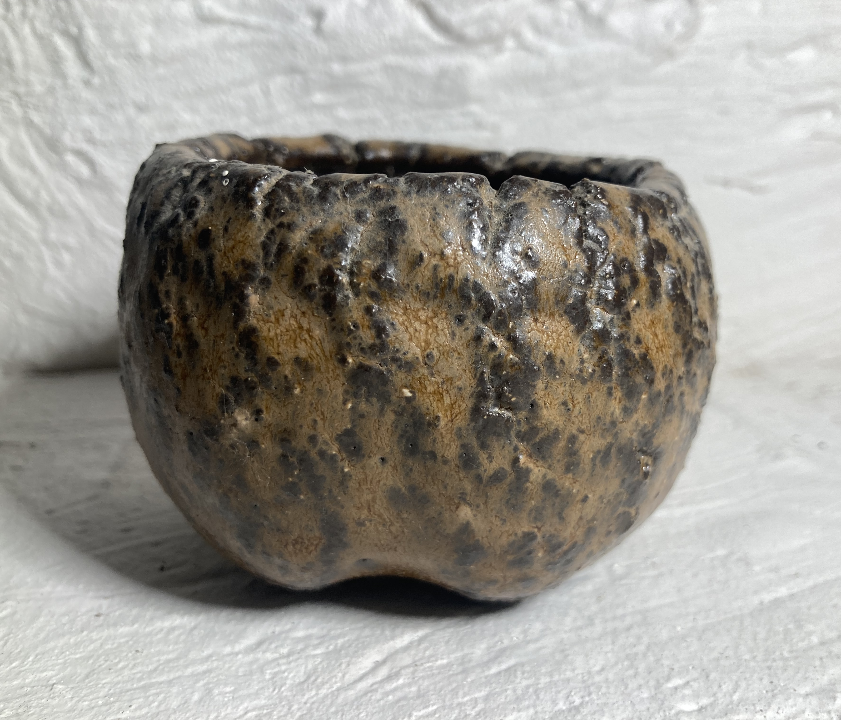 Pot Kusamono brun vernis