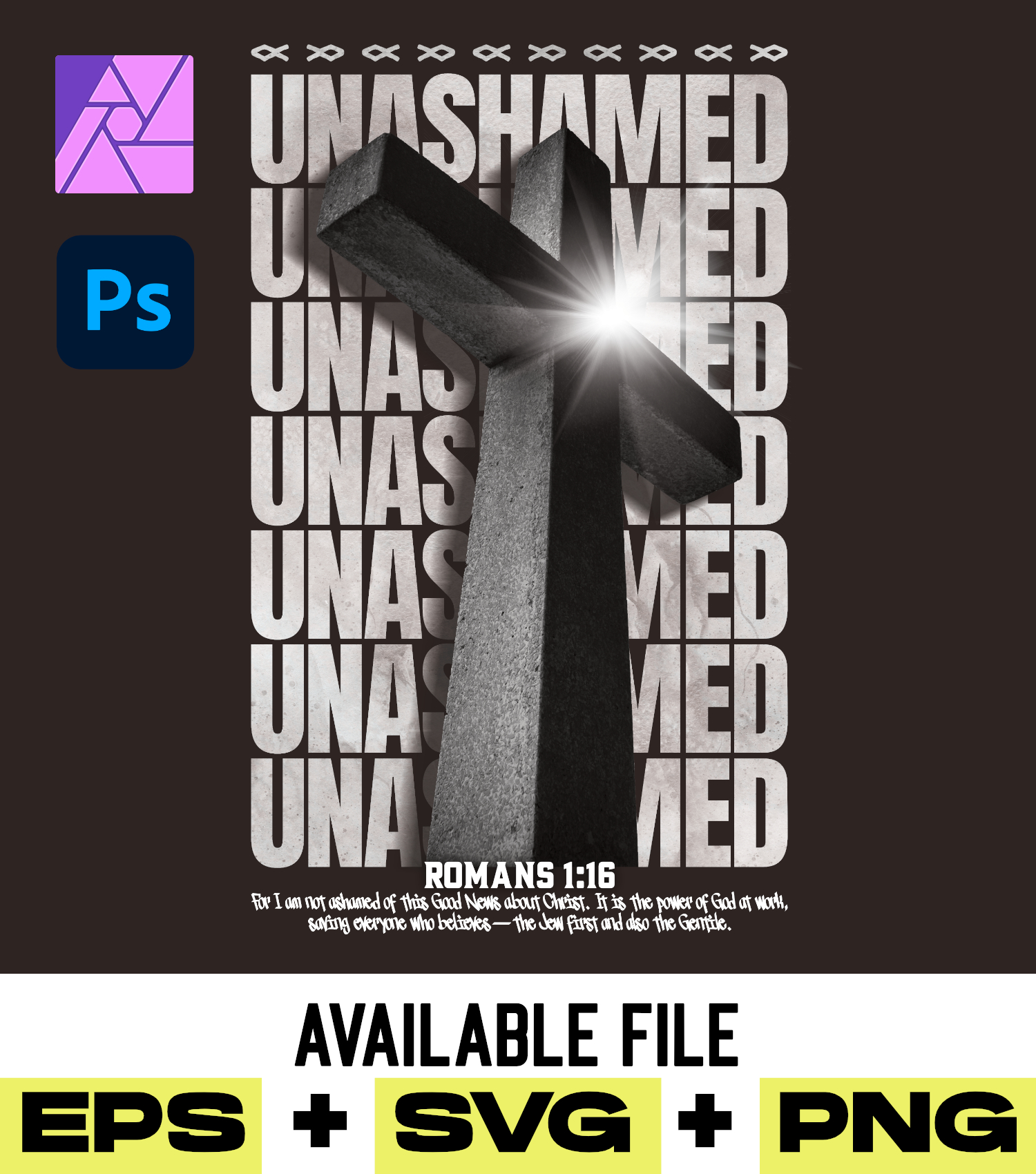 UNASHAMED (Romans 1:16)