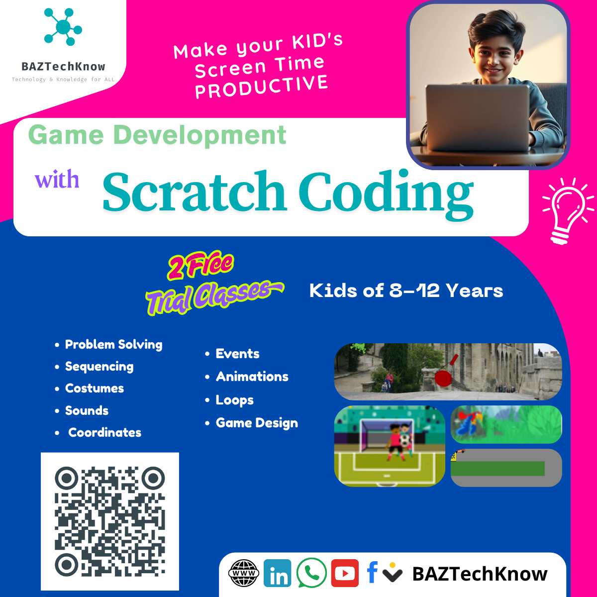 Game Development with Scratch Coding
