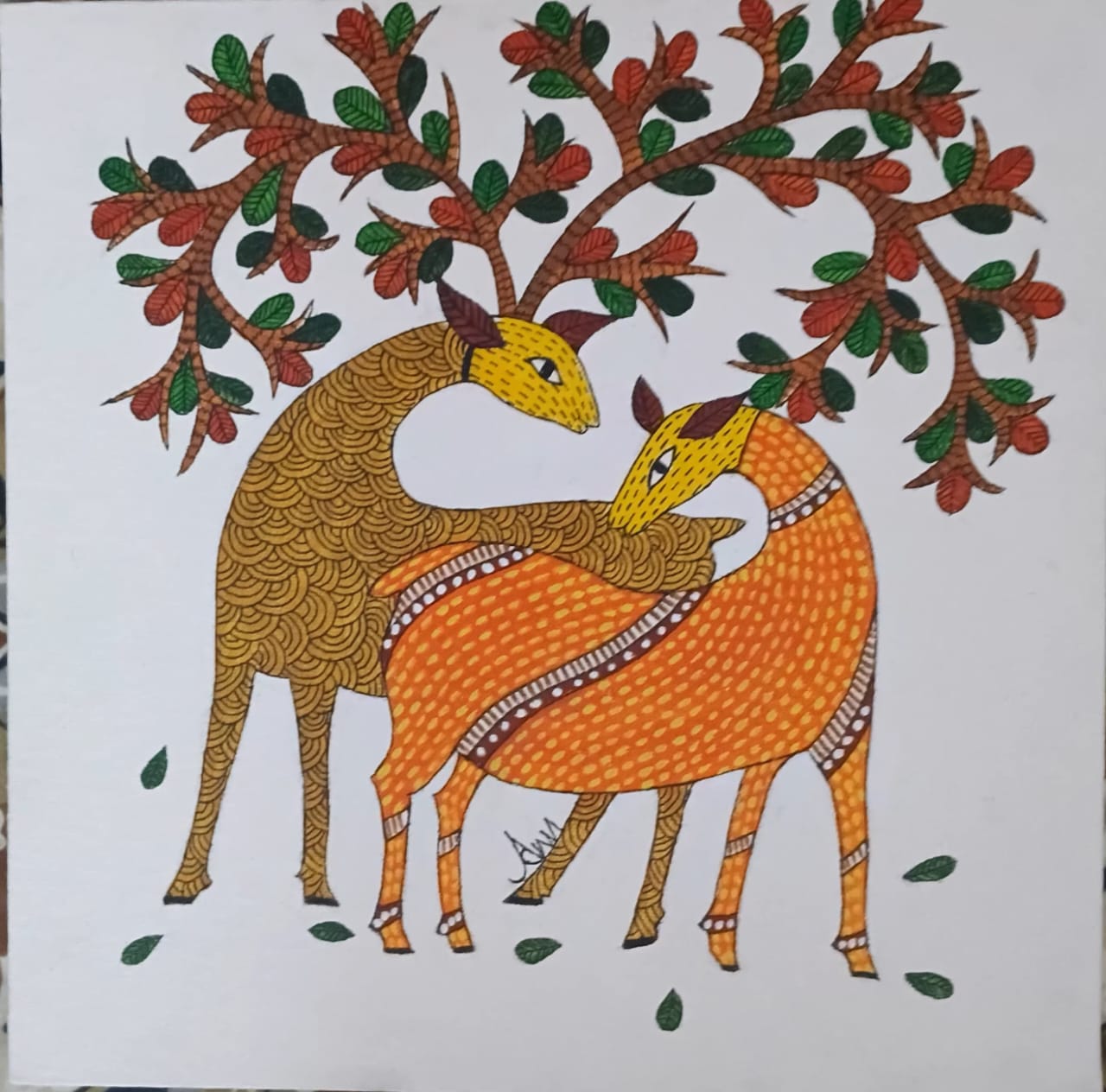 Authentic Gond art