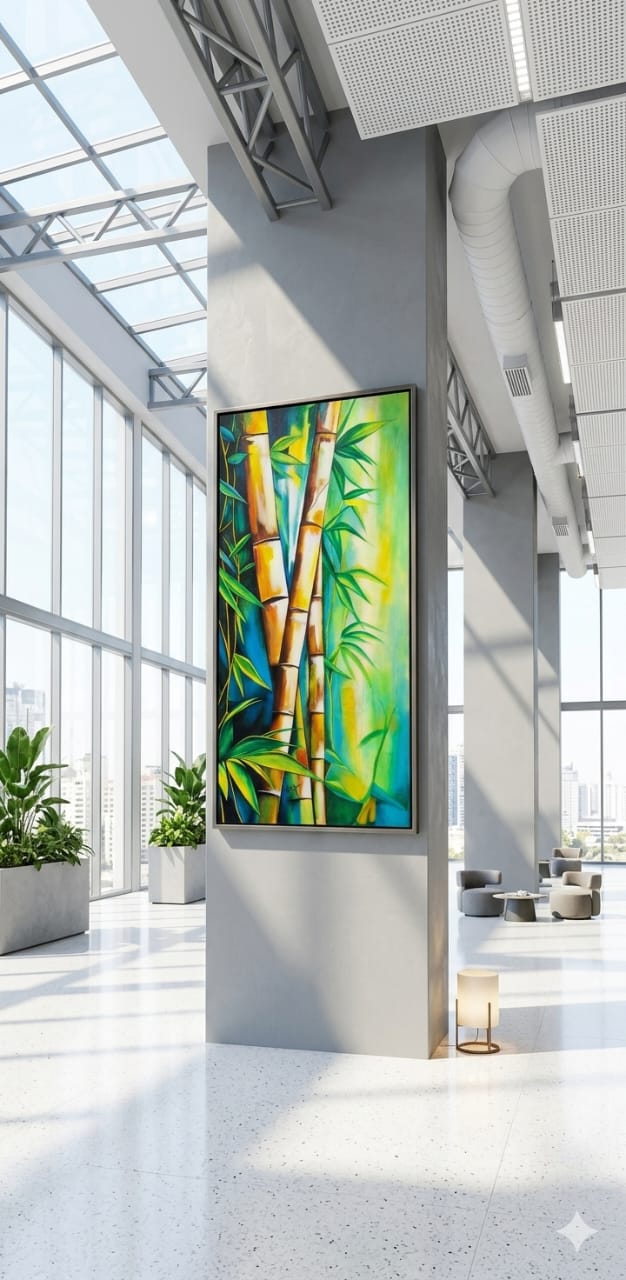 Bamboo Forest Canvas Art