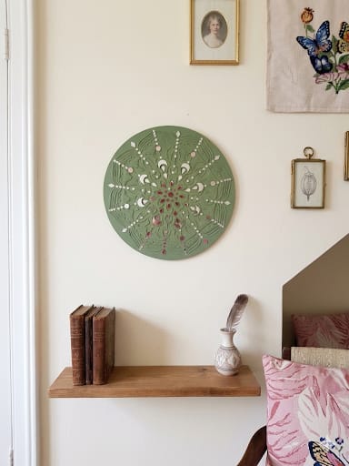 Mandala mirror Art