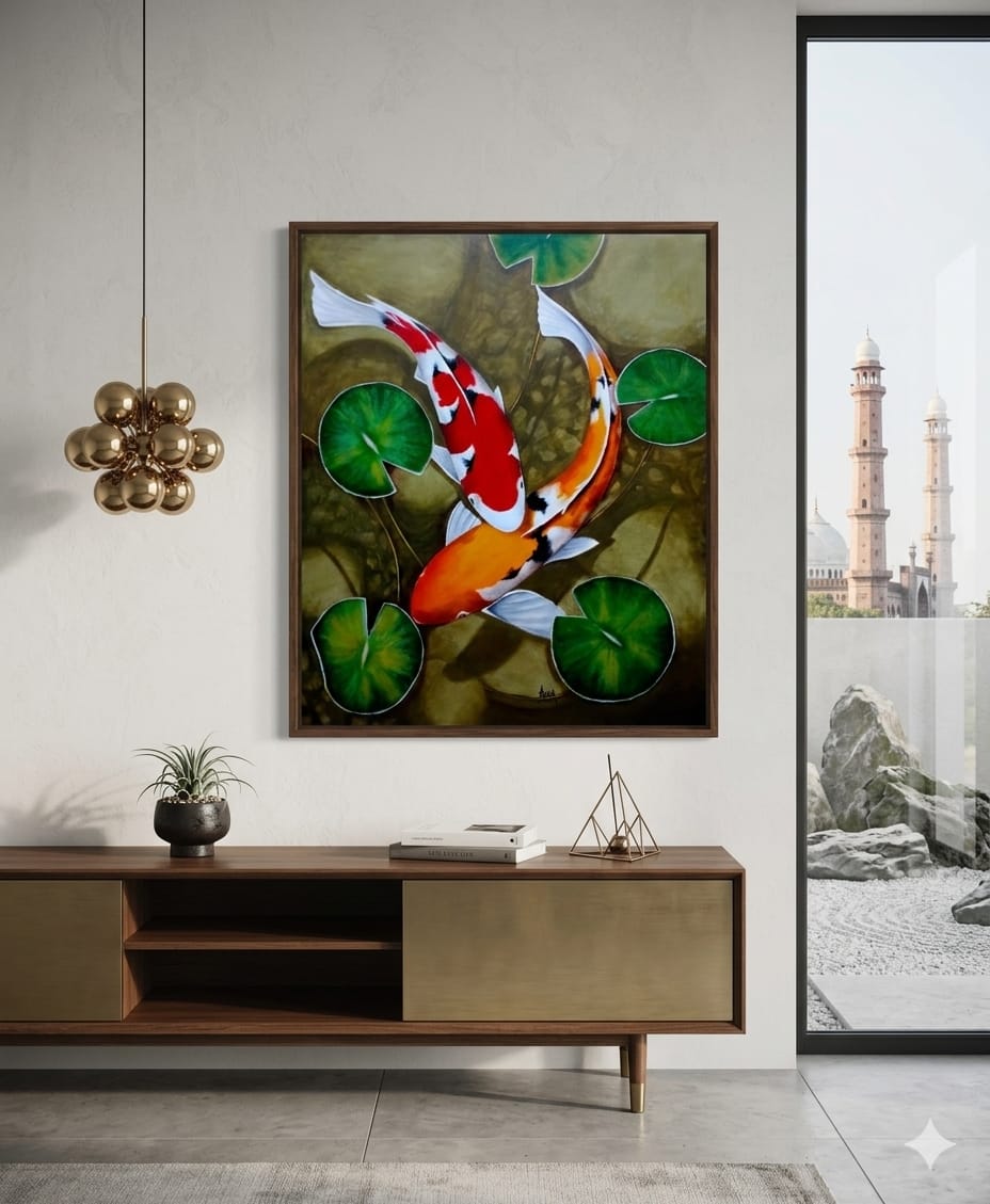 Koi Fish Painting